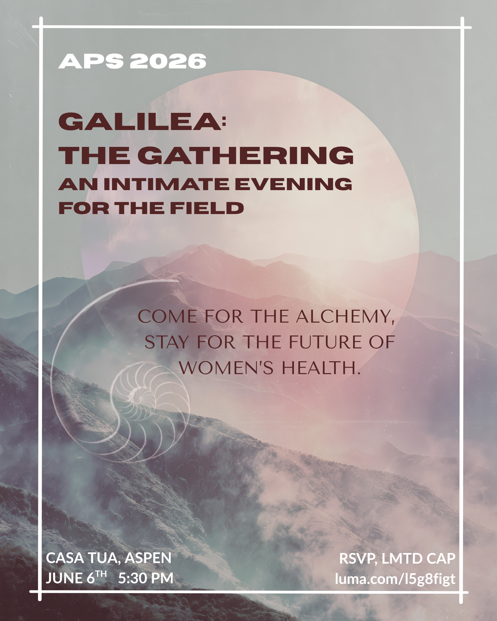 womens health event hormone health psychedelics  aspen colorado galilea health Stephanie Karzon Abrams