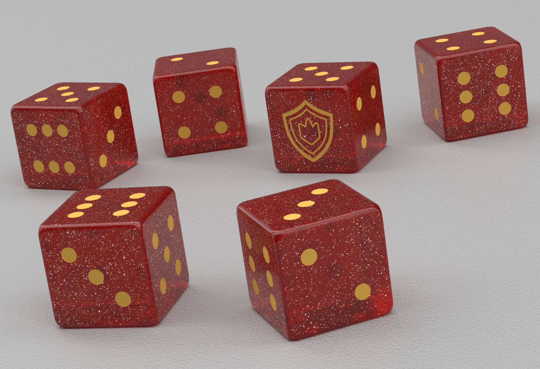 (Pre-order) Bannerfall SMP Dice & Cup Game - Red Edition