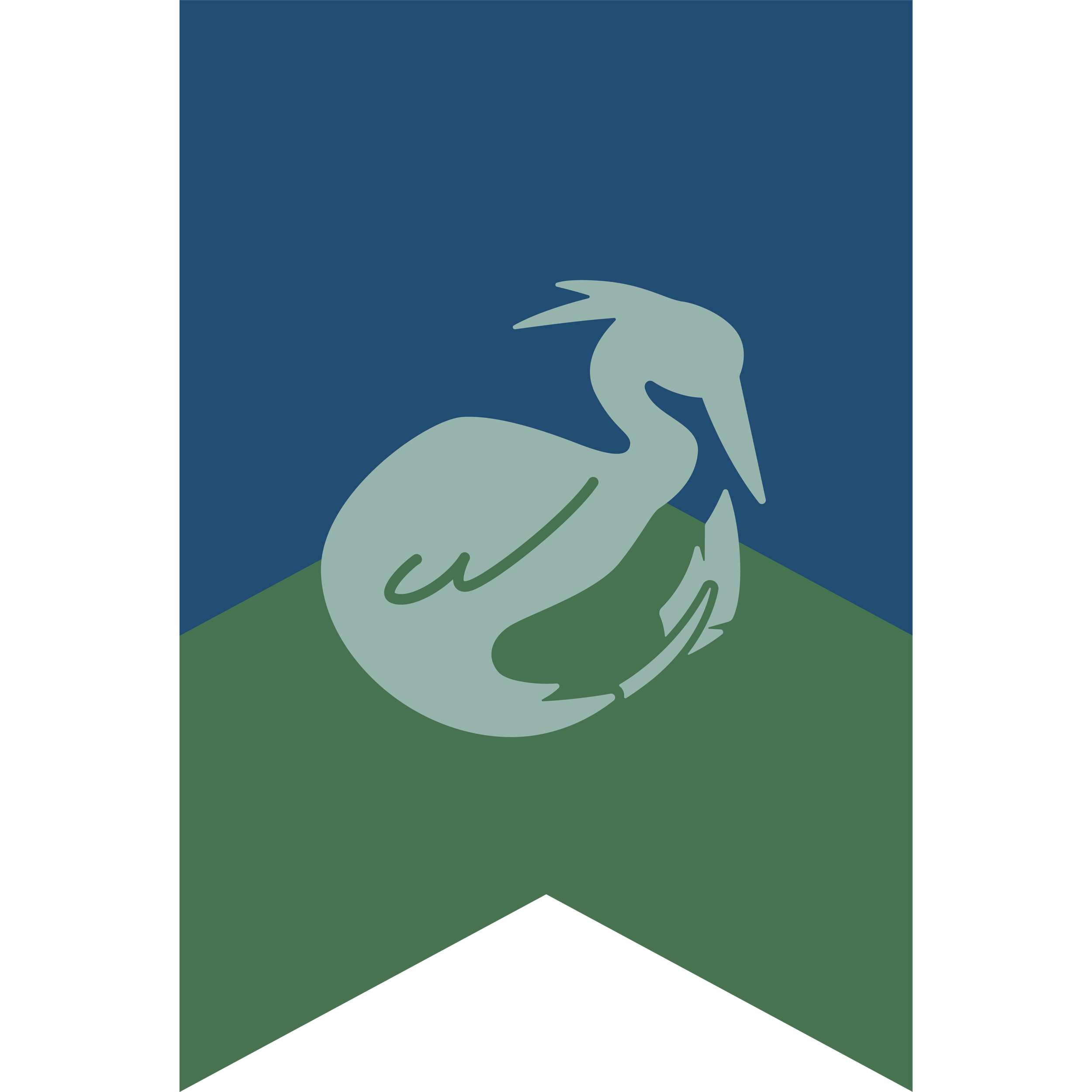 Pirates SMP - Embroidered Thread: Heron