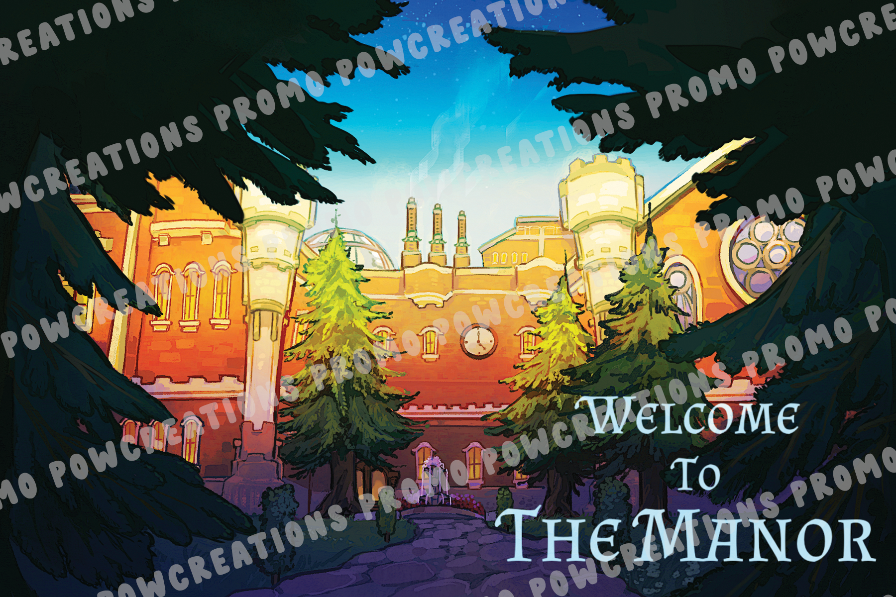 Rats 1 SMP - Manor Postcard