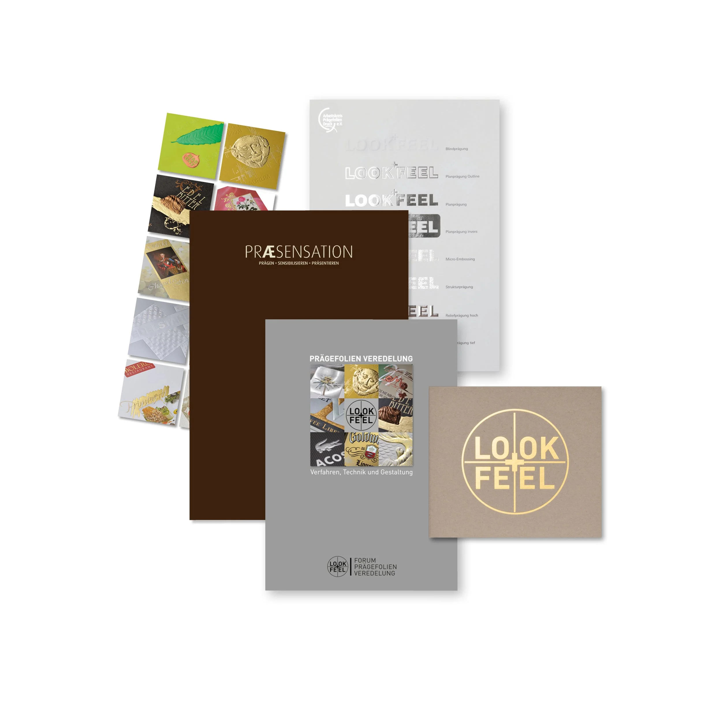 Abbildung des Infopaketes mit Veredelungsbeispielen