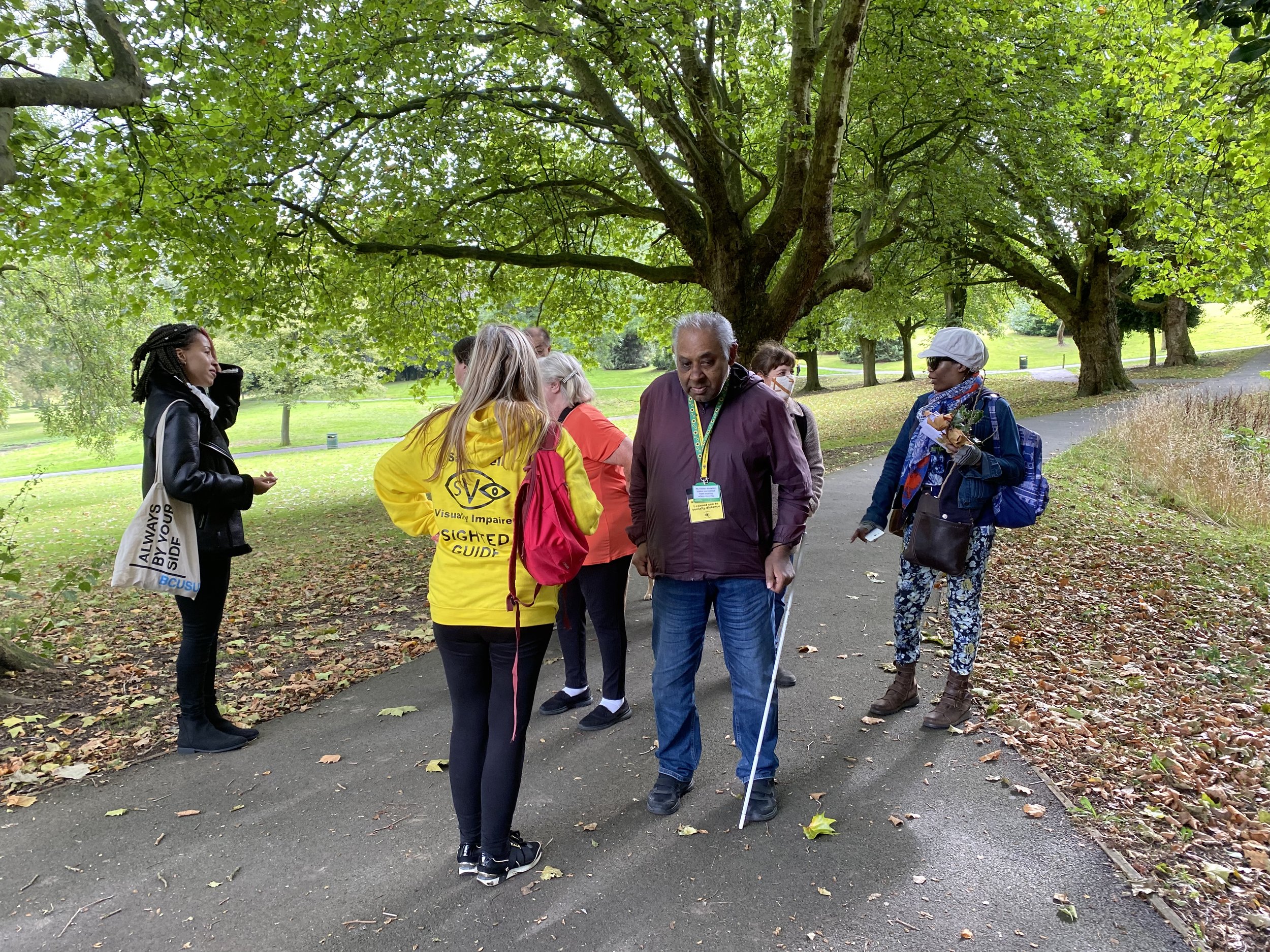 Becky Sexton has previously facilitated guided accessible walks with community groups such as Sandwell Visually Impaired. artist walks in collaboration with youth groups. Walks, workshops and the arts trail in the Gather at the River Cole programme w