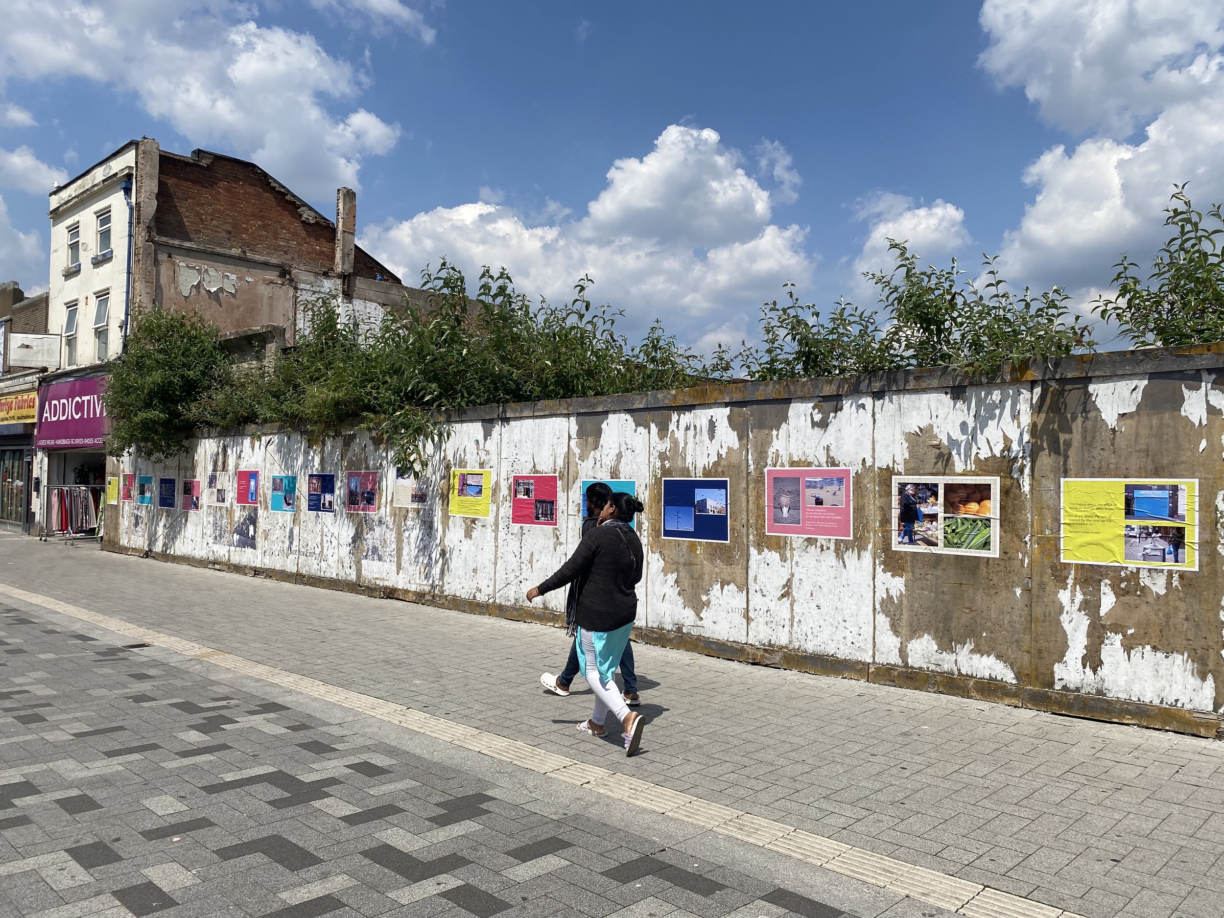Change is Coming, West Bromwich High Street, June 2023 © Becky Sexton