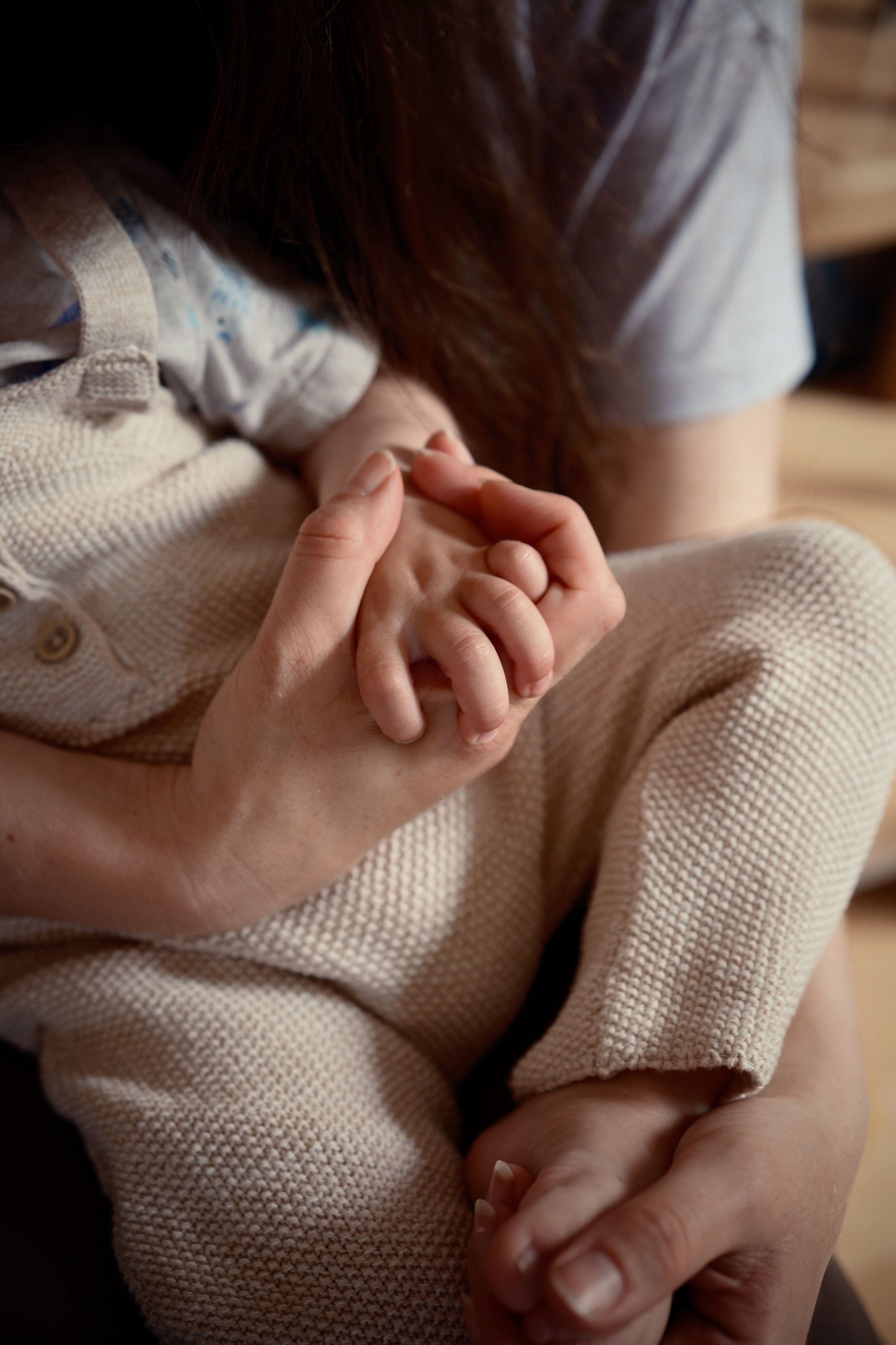 mother holding baby, matrescence, motherhood