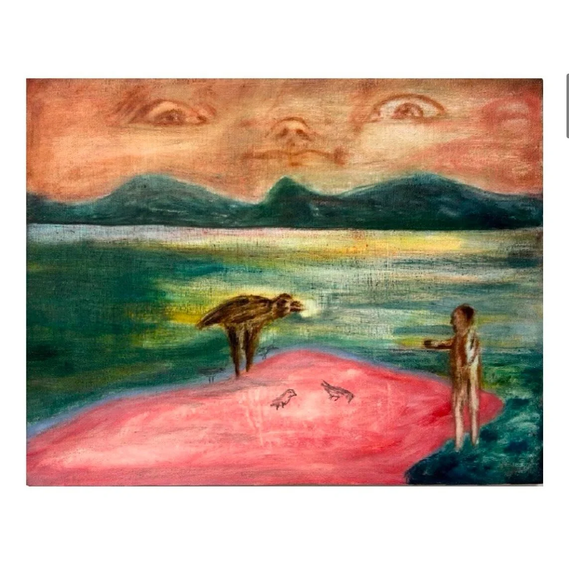 Volant by @belfesprit is available through @thesuperarts gallery, link in bio or DM. Darina Grekhova is a figurative painter and illustrator with a background in visual culture and art criticism. Her artistic practice is rooted in contemporary theori