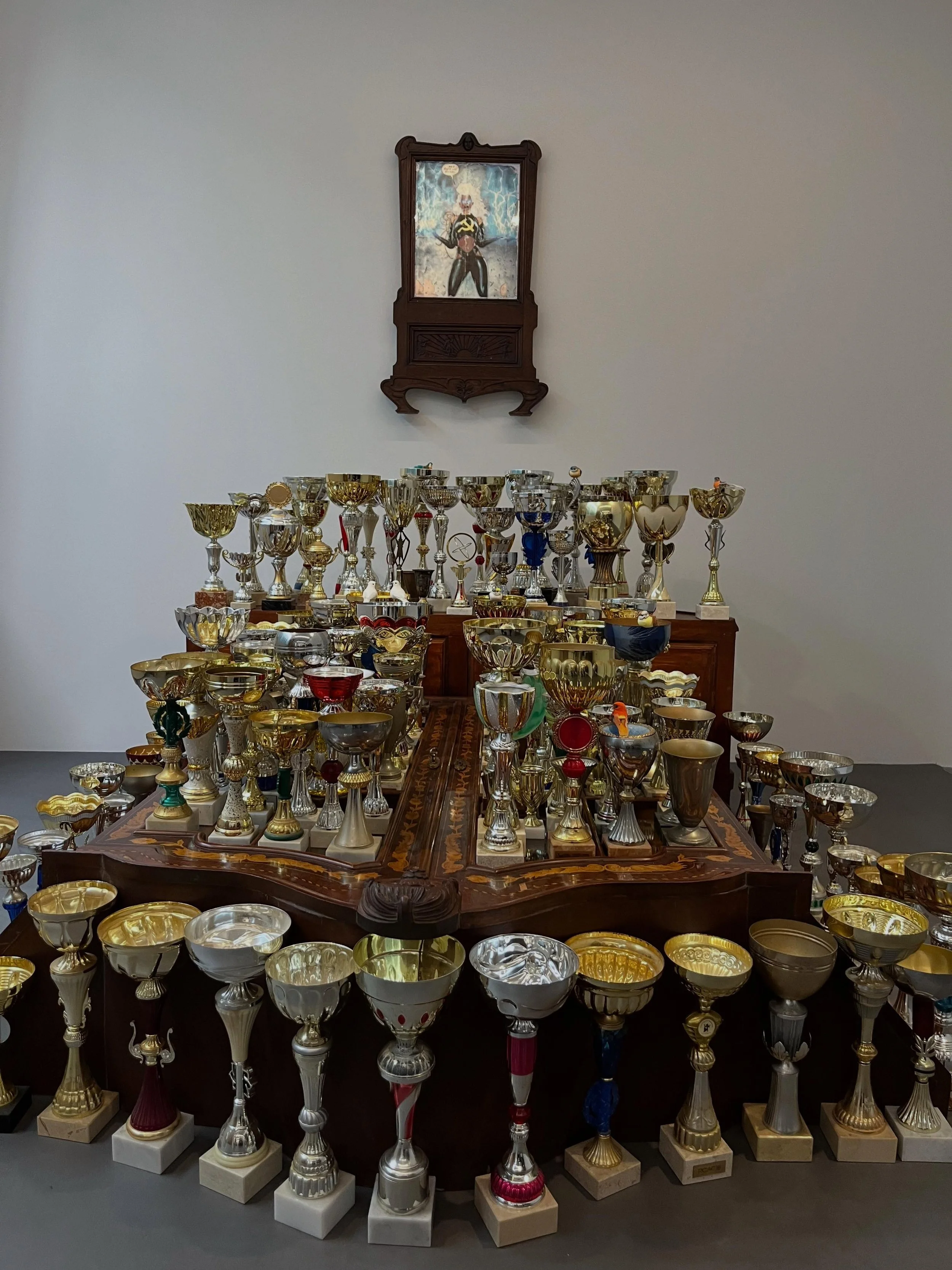 Who&rsquo;s Gonna Save The World ? by Ladji Diaby @ladji777diaby on view @lafayetteanticipations . For his exhibition&nbsp;Who&rsquo;s Gonna Save the World?, Ladji Diaby presents an&nbsp;installation built from furniture found on the street or&nbsp;s