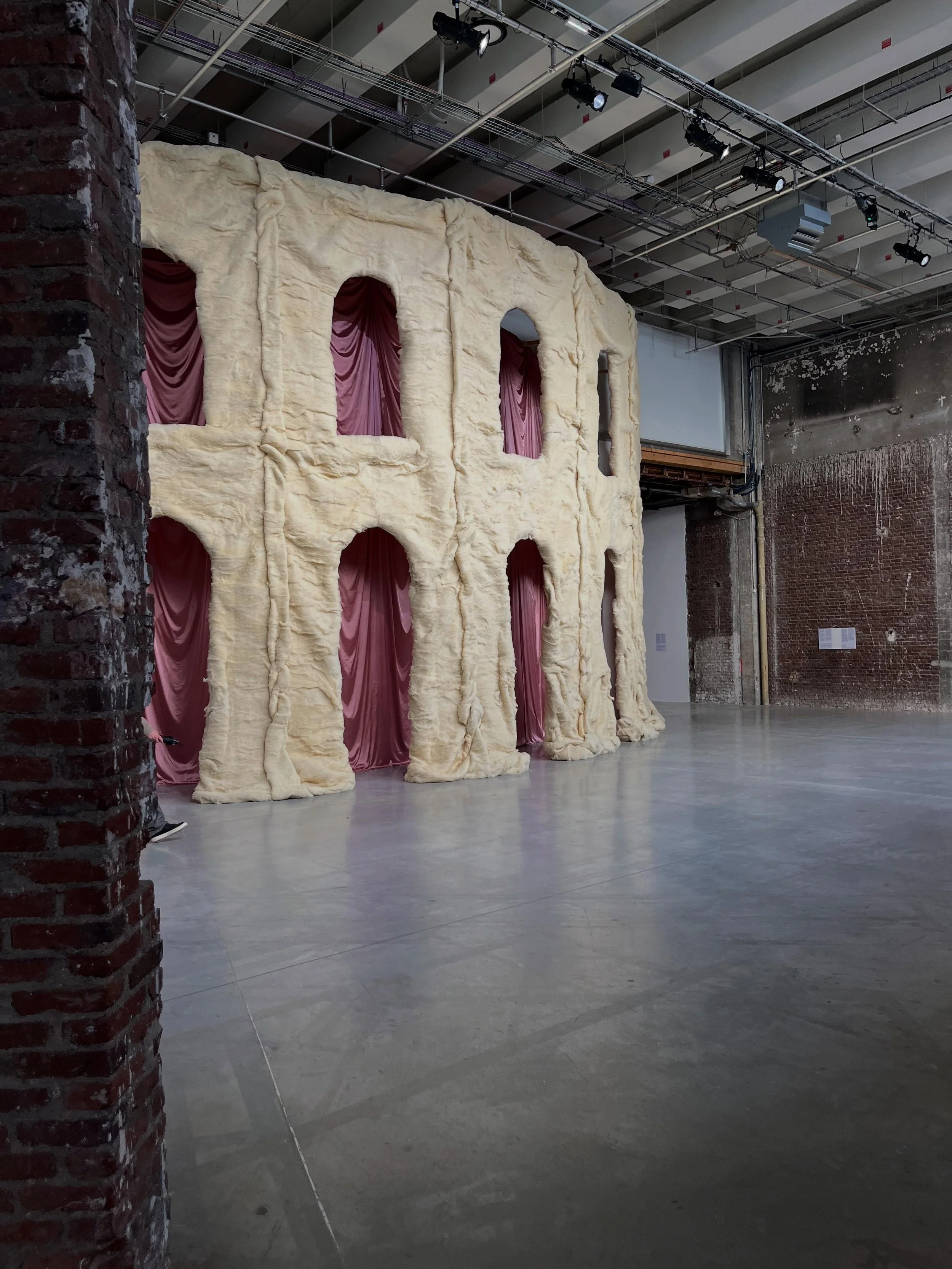 Virgin Turns by @pauline_curnier_jardin currently showing @palaisdetokyo 
Entitled &ldquo;Virages Vierges&rdquo; [Virgin Turns], Pauline Curnier Jardin&rsquo;s solo exhibition takes as its starting point the notion of deviation, or even deviance: the