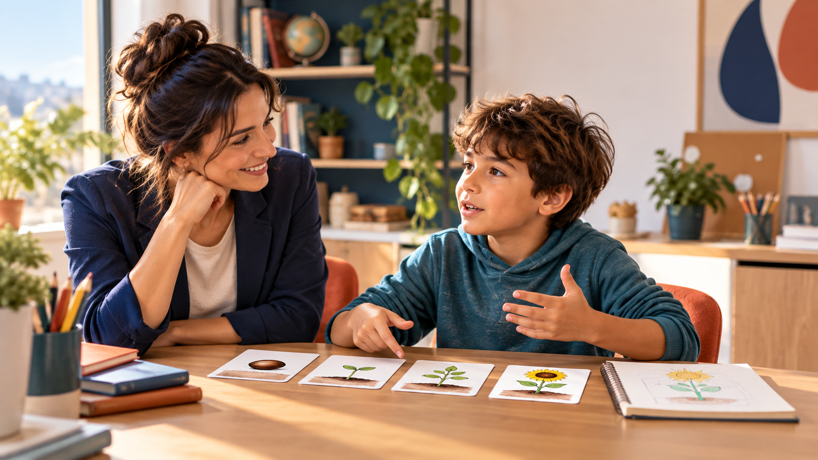 Il connaît la réponse, mais n’arrive pas à l’expliquer : entraîner le langage de l’enfant