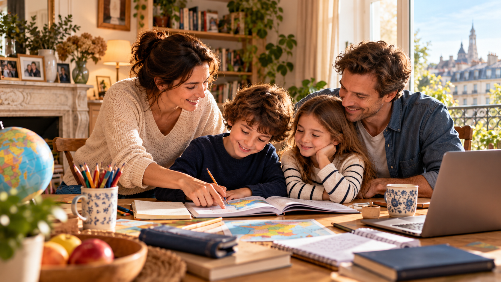 C’est décidé : on fait le homeschooling en France !