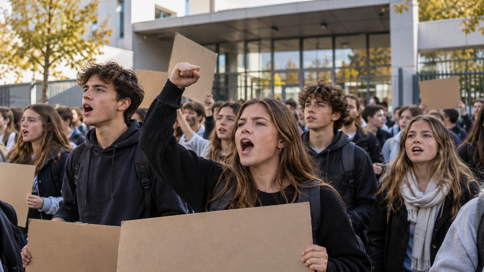 Manifestations des lycéens en France : le symptôme d’une rupture de confiance entre la jeunesse et l’école ?