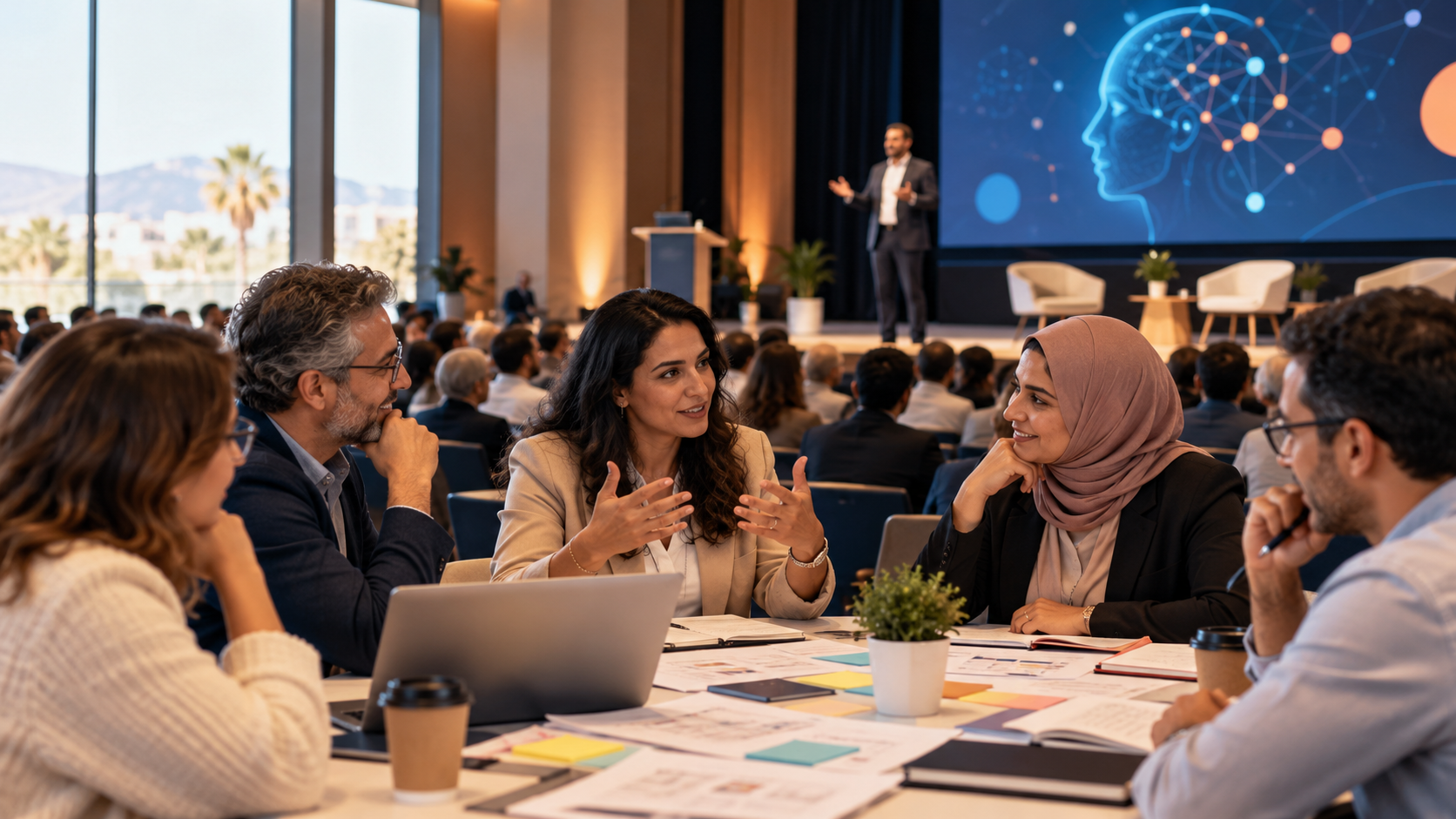 Comment organiser une conference sur intelligence artificielle a l ecole