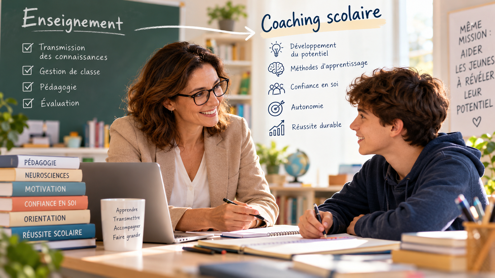 Peut-on devenir coach scolaire après une carrière dans l’enseignement ?