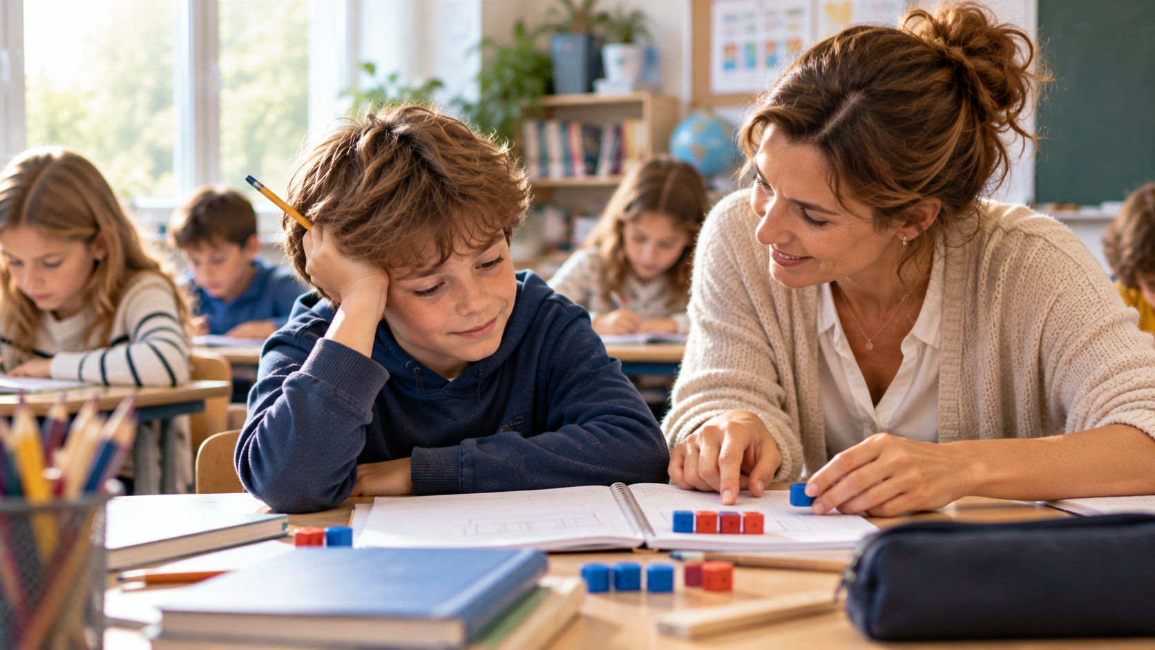 Mon enfant se déconcentre en mathématiques : que faire ?