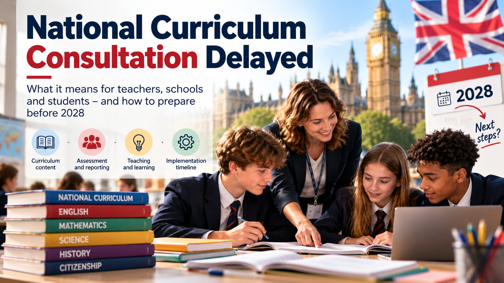 England’s National Curriculum Consultation Delayed_ What Teachers Should Do Before 2028