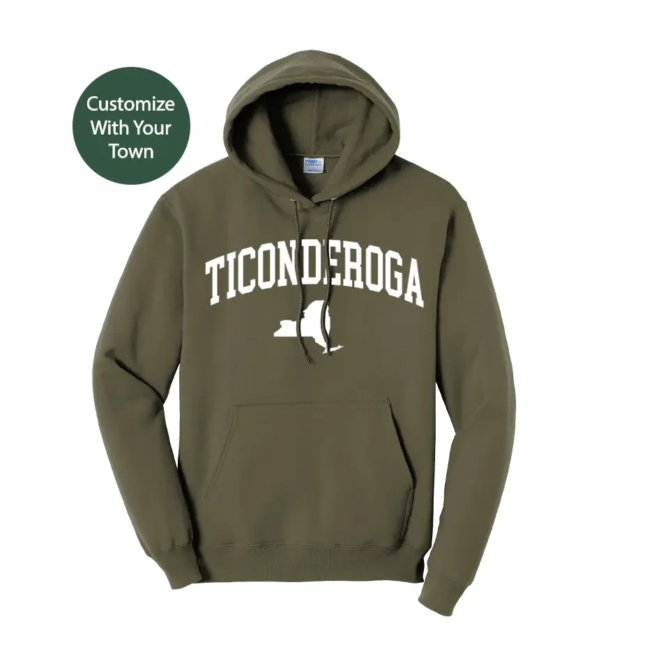 Hooded Sweat Shirt-Graphic-016