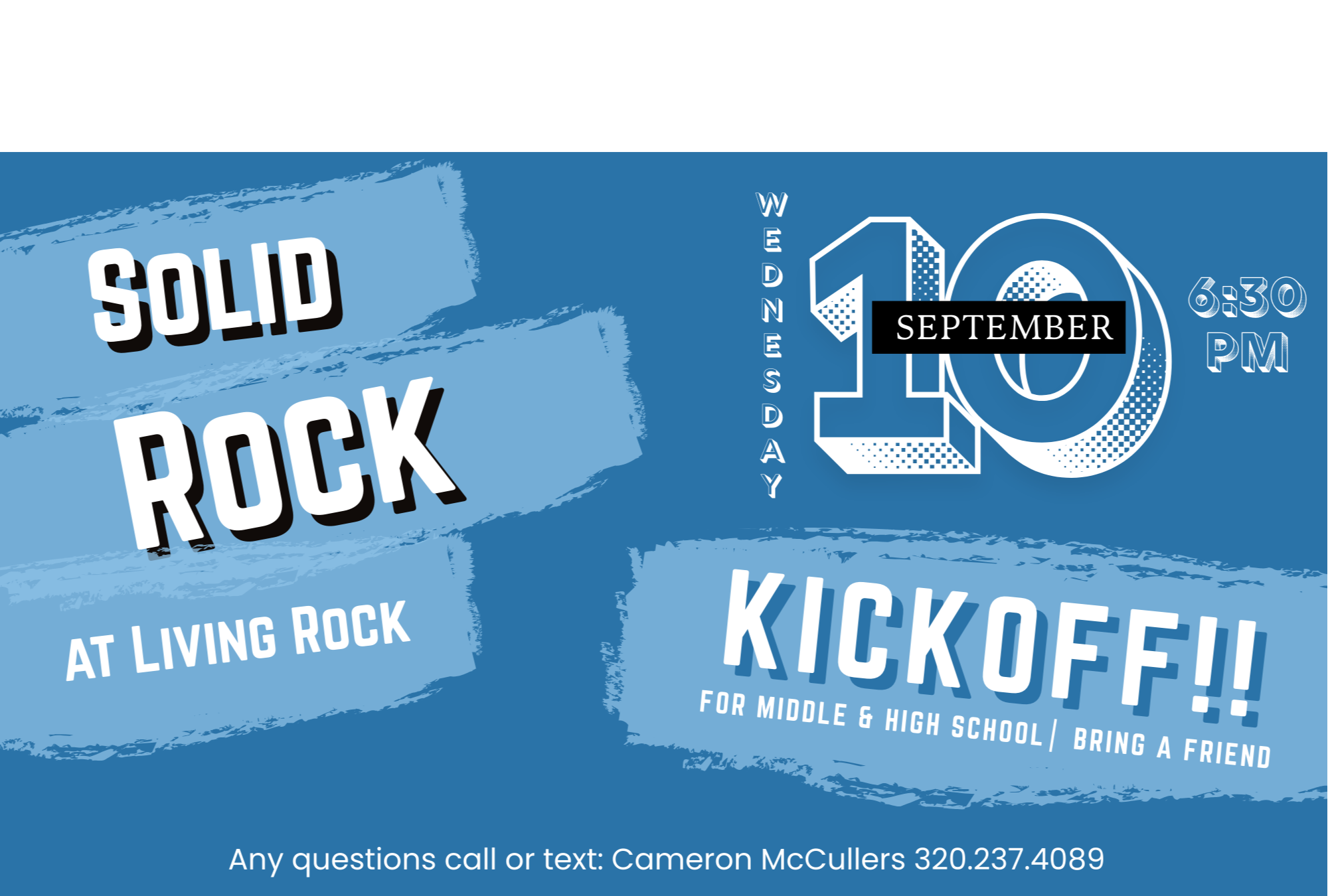 Solid Rock Fall Kick-off
