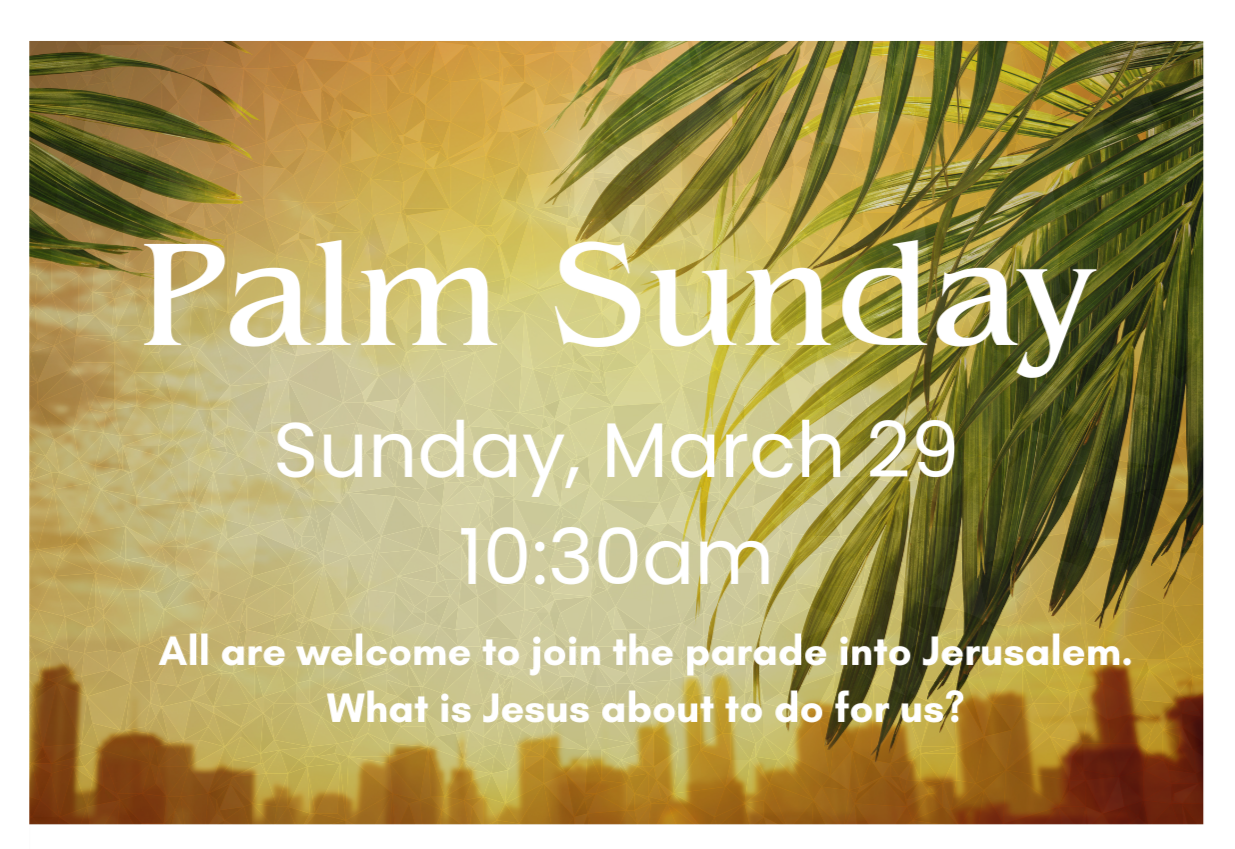 Palm Sunday
