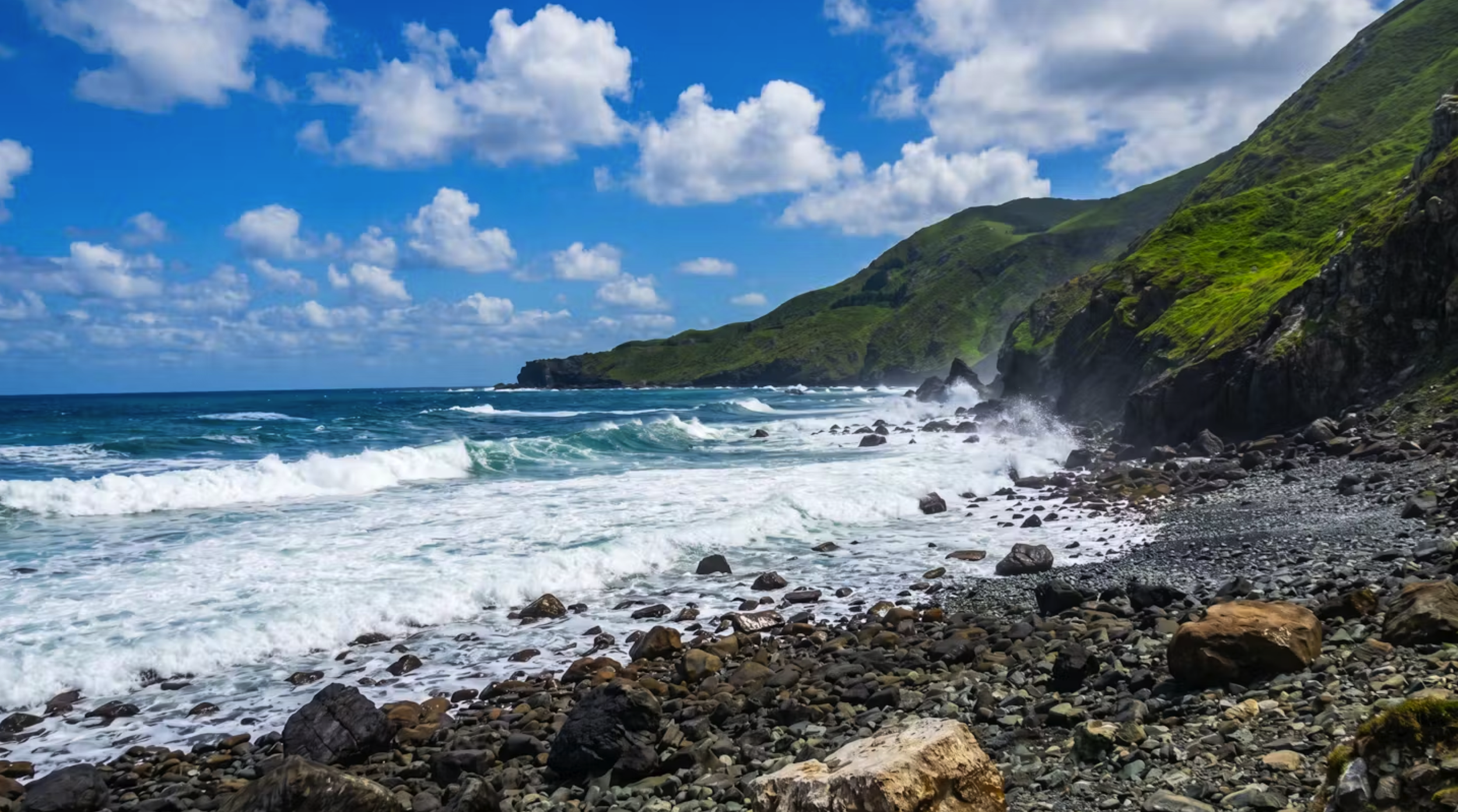 Playa de Teixidelo, Cedeira, Geoparque Cabo Ortegal