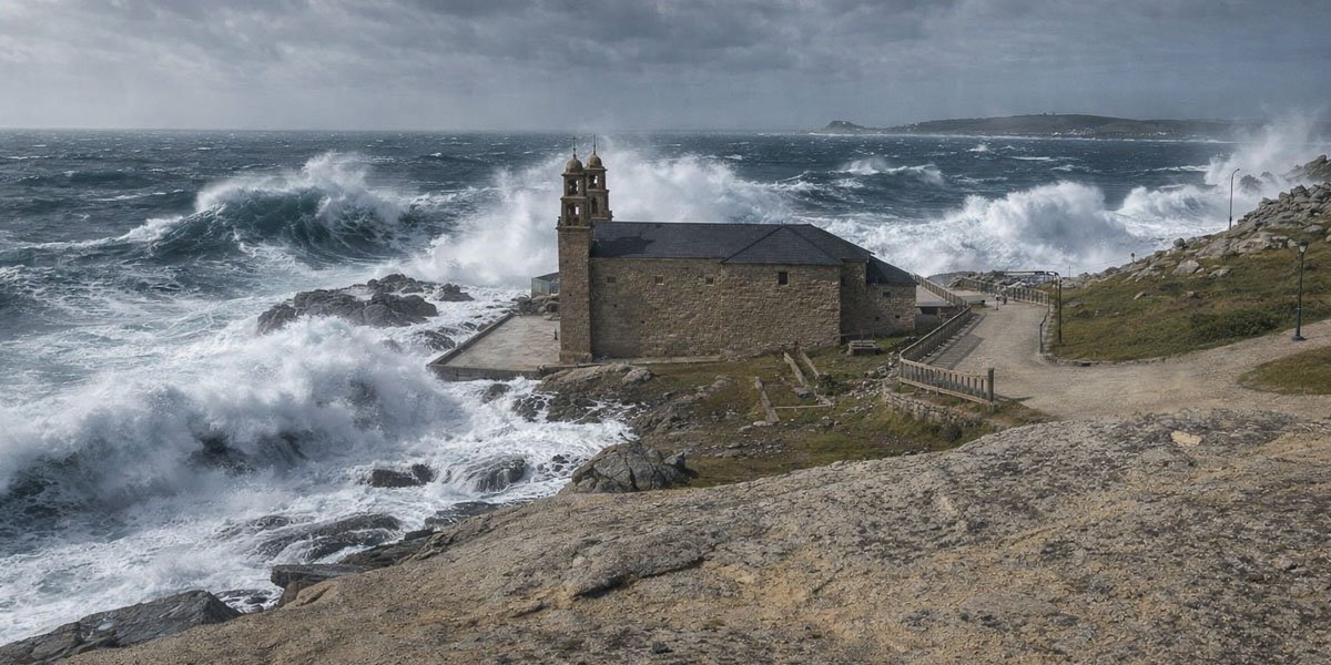 Capilla de la Virgen de la Barca, Muxía, Galica, España
