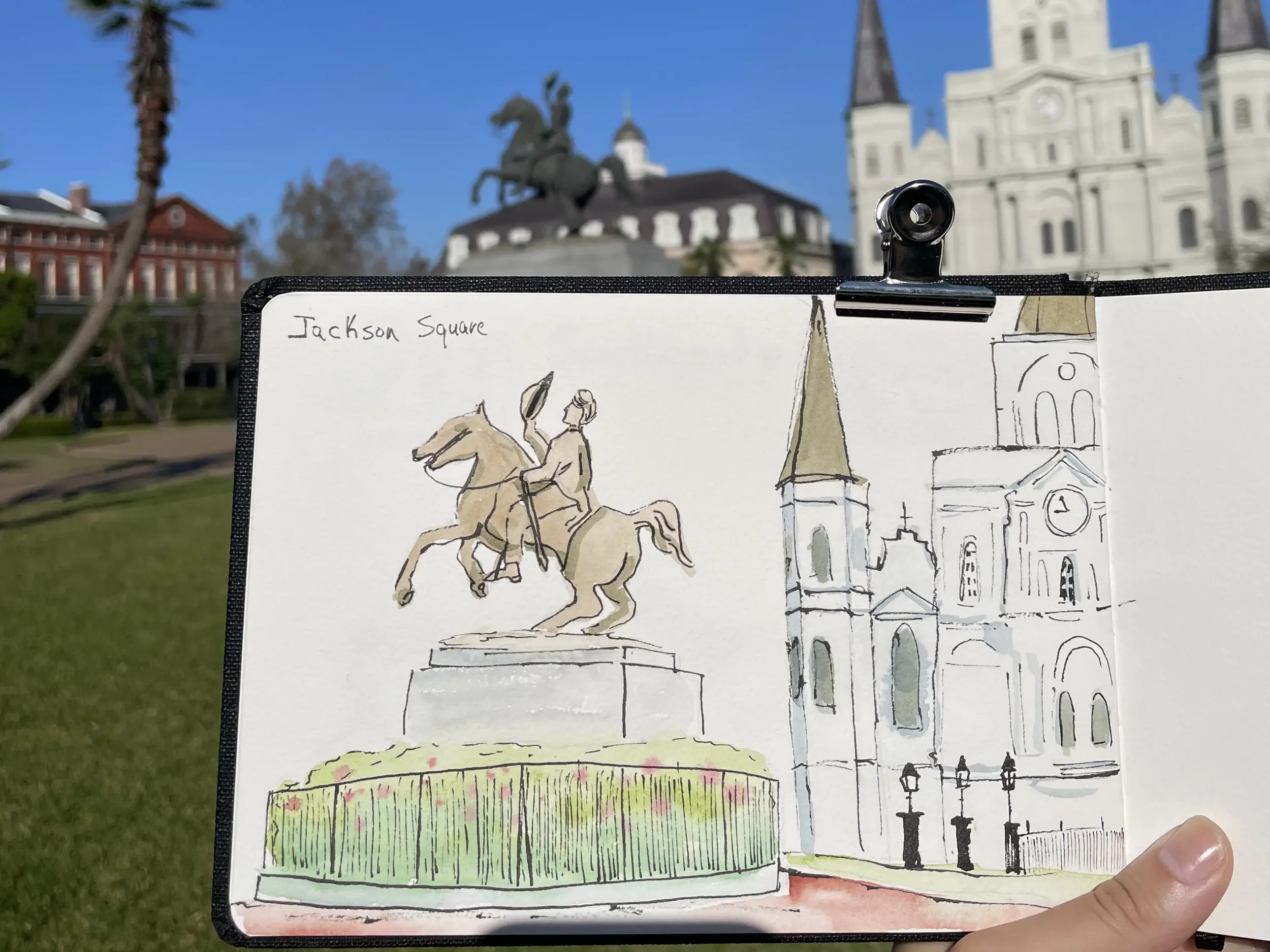 Sketching New Orleans: My Urban Sketching Trip
