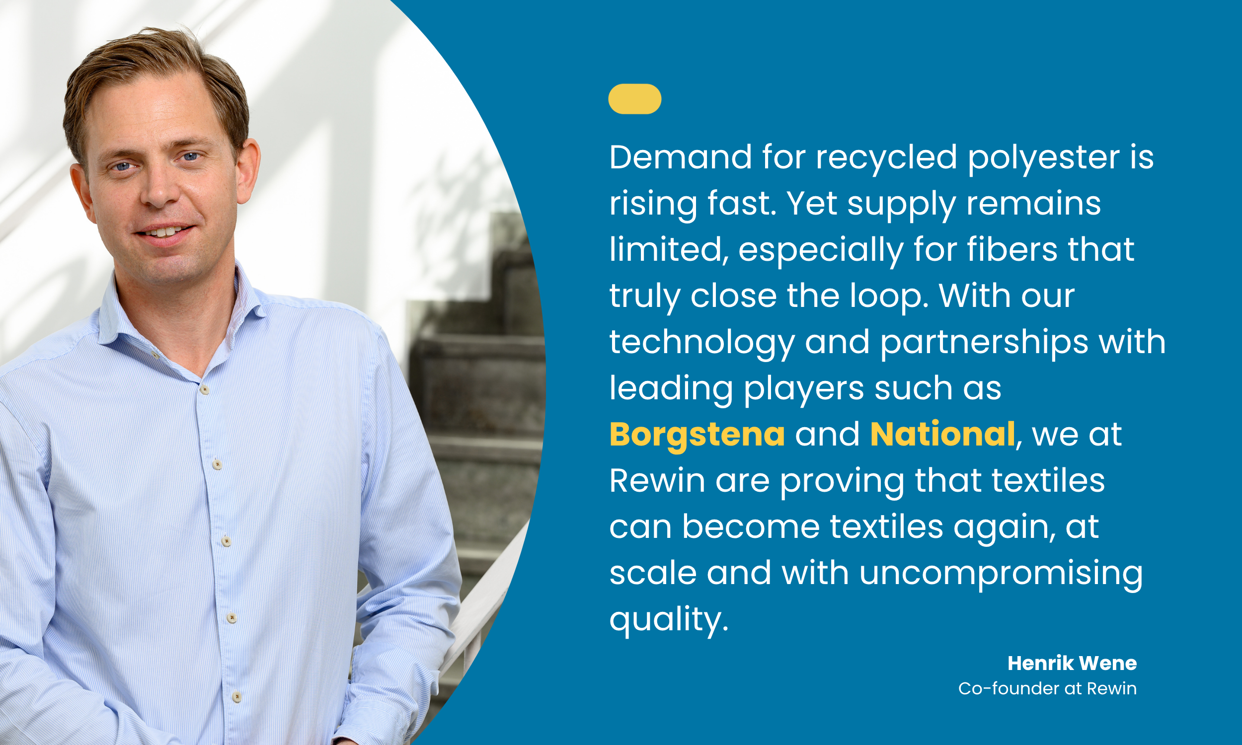 Recycled Polyester that Meets the Highest Industry Standards&nbsp;