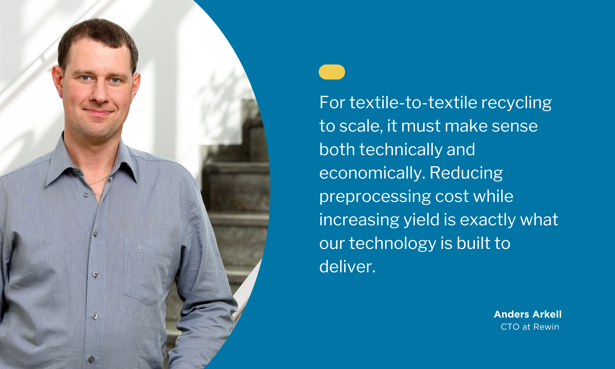 Polyester pretreatment slashes costs and boosts material recovery