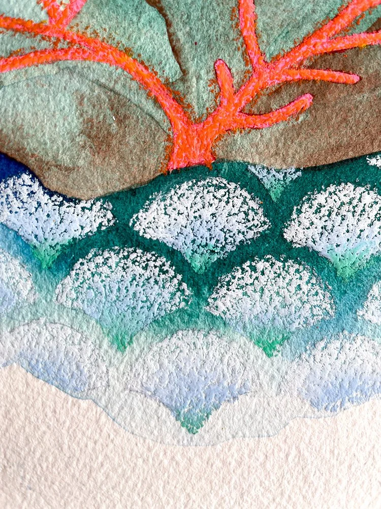 h-blanchard-aquarelle-corail-orange-algue-verte-A4-detail-02.jpg