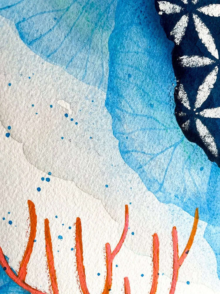 h-blanchard-aquarelle-corail-orange-algues-bleues-detail-06.jpg