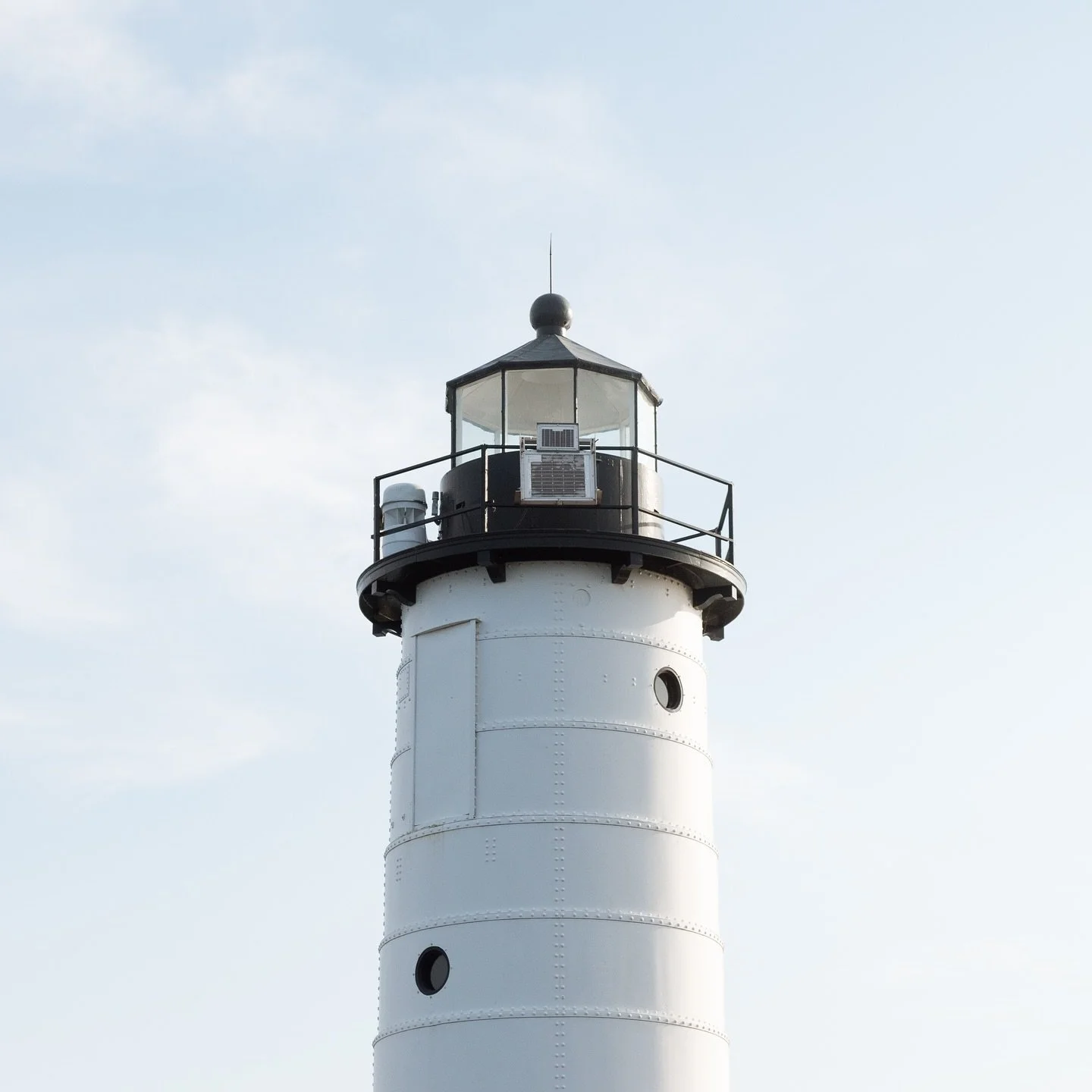Met again with the Manistee North Pier Lighthouse