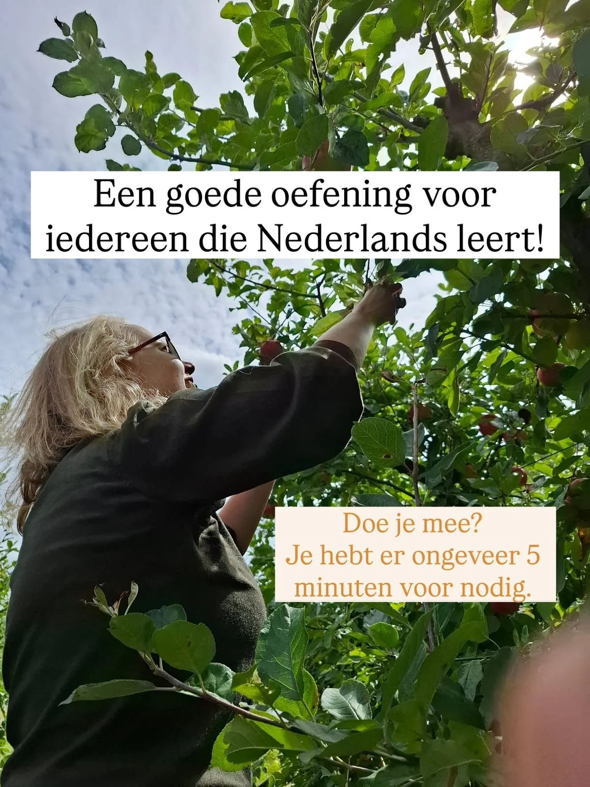 Het is herfst! Tijd voor deze goede herfstoefening! 🍂

Ik doe hem zelf ook. Doe je mee? 😃

Nabu academy - Nederlands voor vergevorderden (B2 &amp; C1)
🏡 Wij helpen je om je helemaal thuis &amp; jezelf te voelen in het Nederlands
🧀 Voor NT2-ers &a