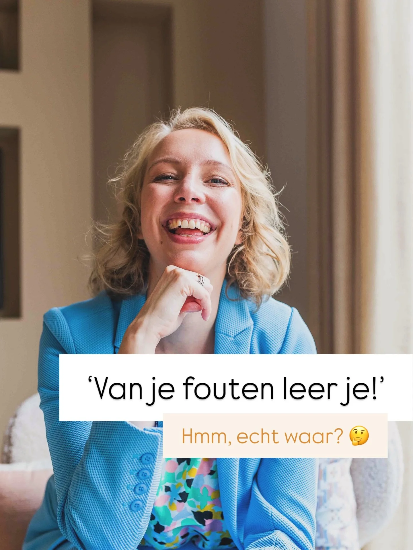 &lsquo;Van je fouten leer je.&rsquo;

Het wordt vaak gezegd als je Nederlands leert, maar is dat echt waar? 🤔 Ik weet het niet zo zeker. 

Ik ben 100% voor fouten maken. Fouten horen erbij als je Nederlands leert. En daarom je mond houden, lijkt me 