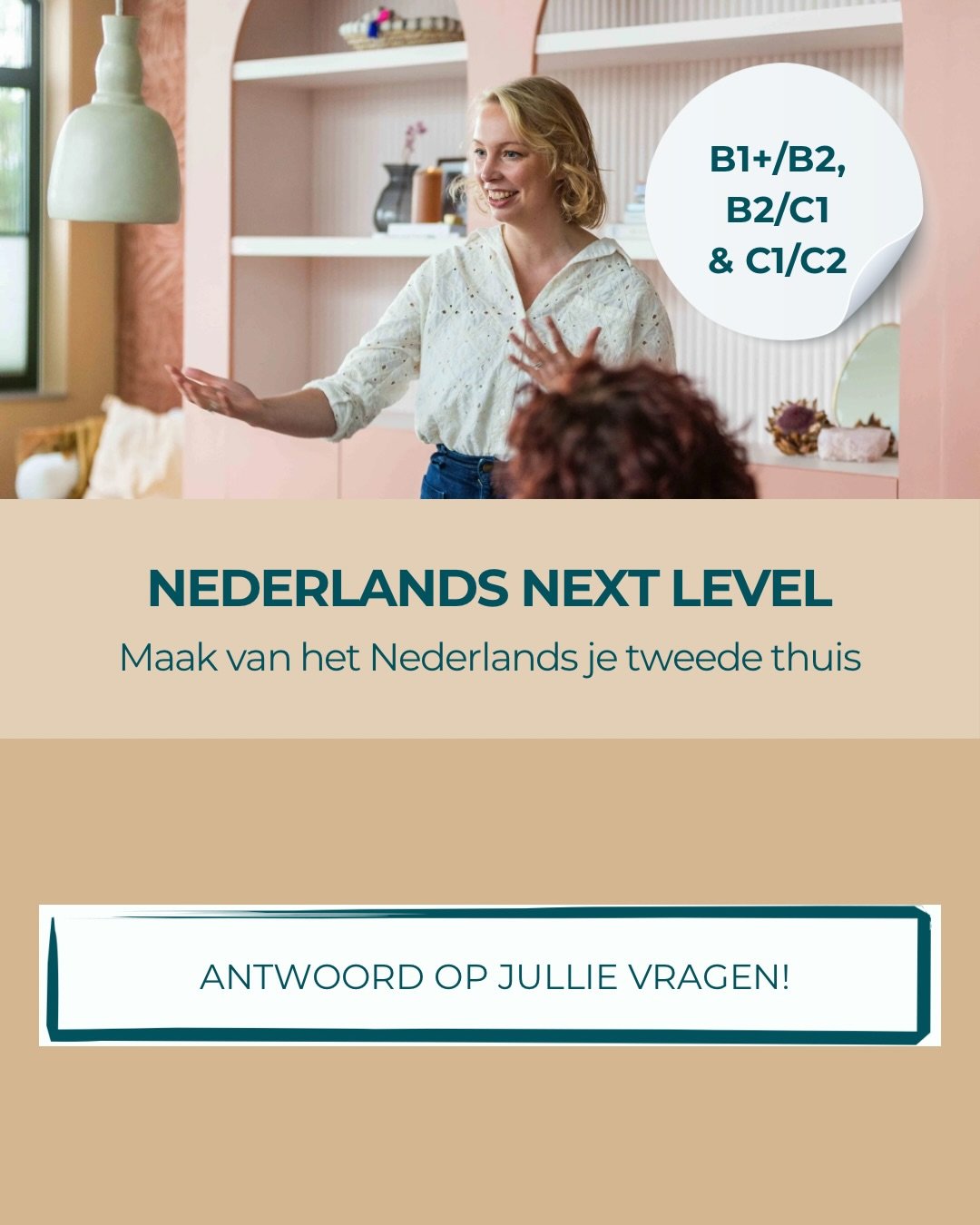 Stuur een DM met &lsquo;NNL1&rsquo; voor alle info &amp; om je aan te melden. Of klik op de link in bio!

De nieuwe groepen starten in januari 2026. De plekken vullen zich goed (1 groep zit al vol!), dus wacht niet te lang als je mee wil doen 🤗

Eve