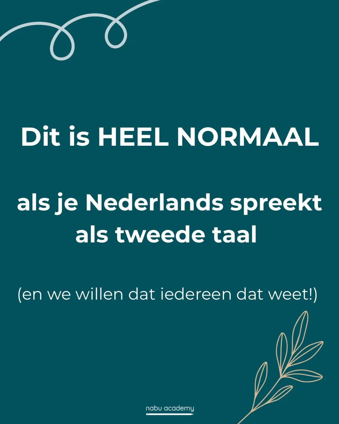 De vierde tip is misschien wel de belangrijkste 

&mdash;
Nabu academy
🏡 Voel je thuis &amp; jezelf in het Nederlands
🏫 Cursussen Nederlands (B2 en hoger), cursussen voor NT2-docenten &amp; voor meertalige bedrijven

#nt2 #nederlandsetaal #nederlan