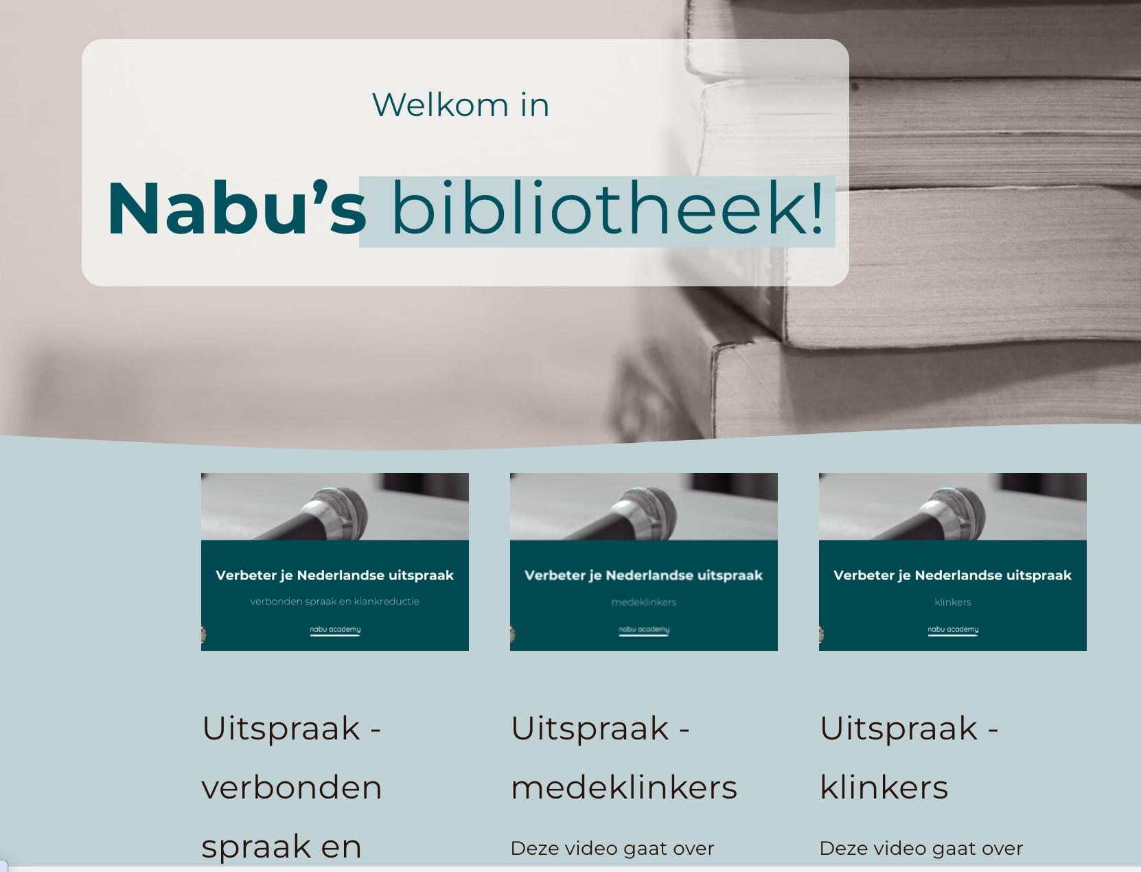 Oneindig & in je eigen tempo oefenen in Nabu's bibliotheek