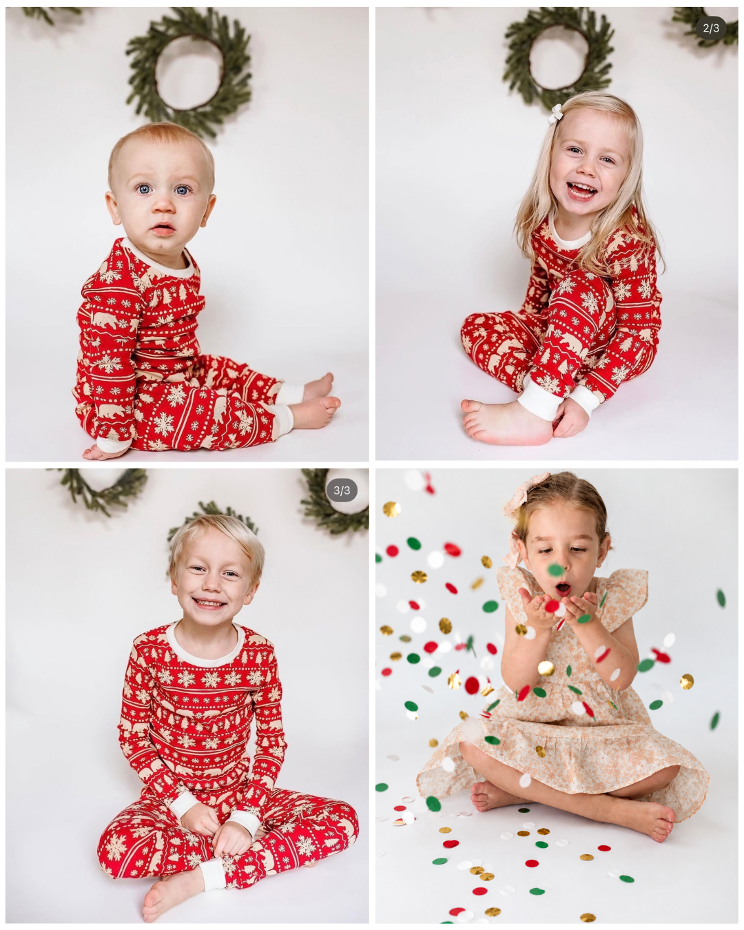 HOLIDAY PORTRAIT POP UP!