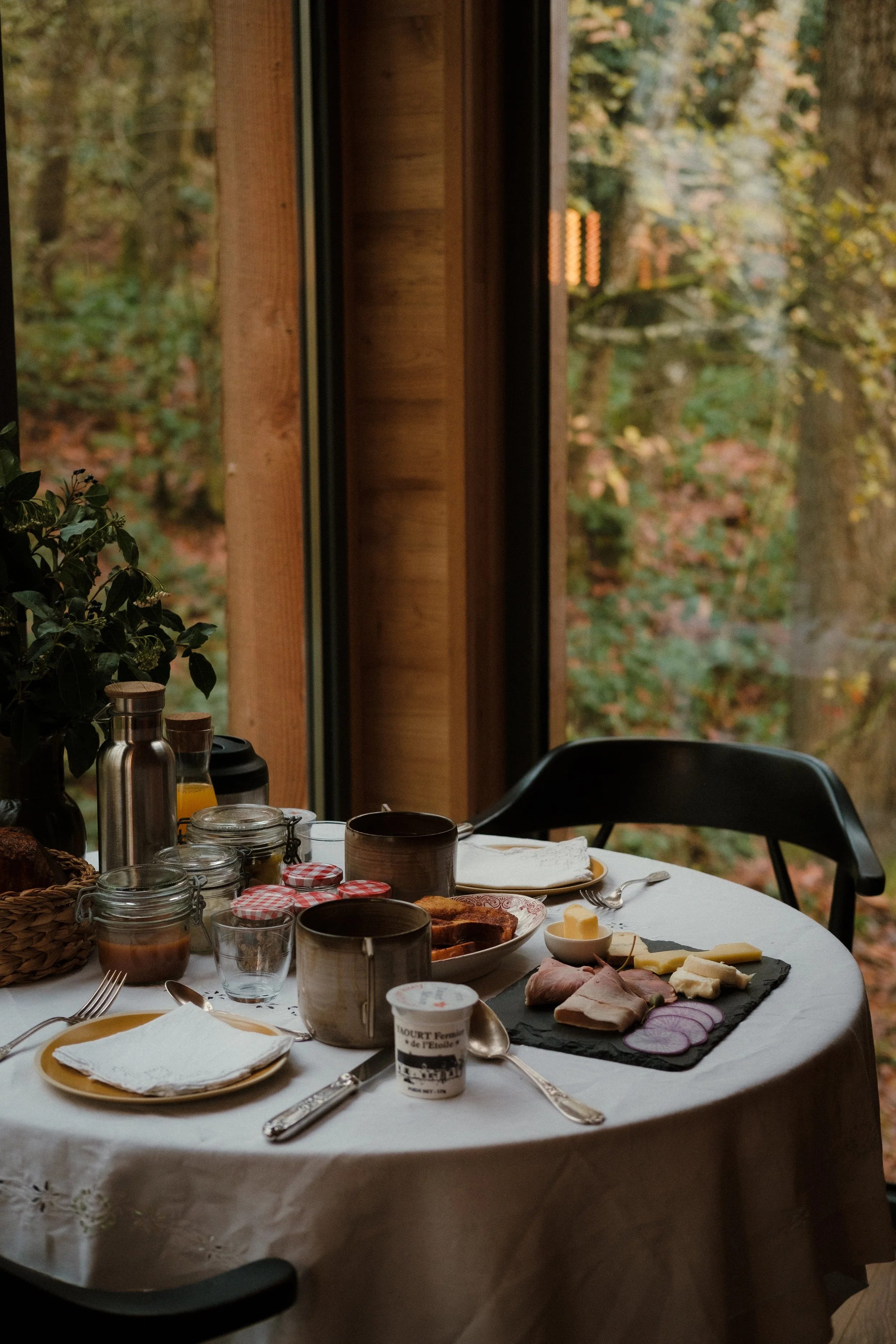 Table produits locaux Normandie slow food