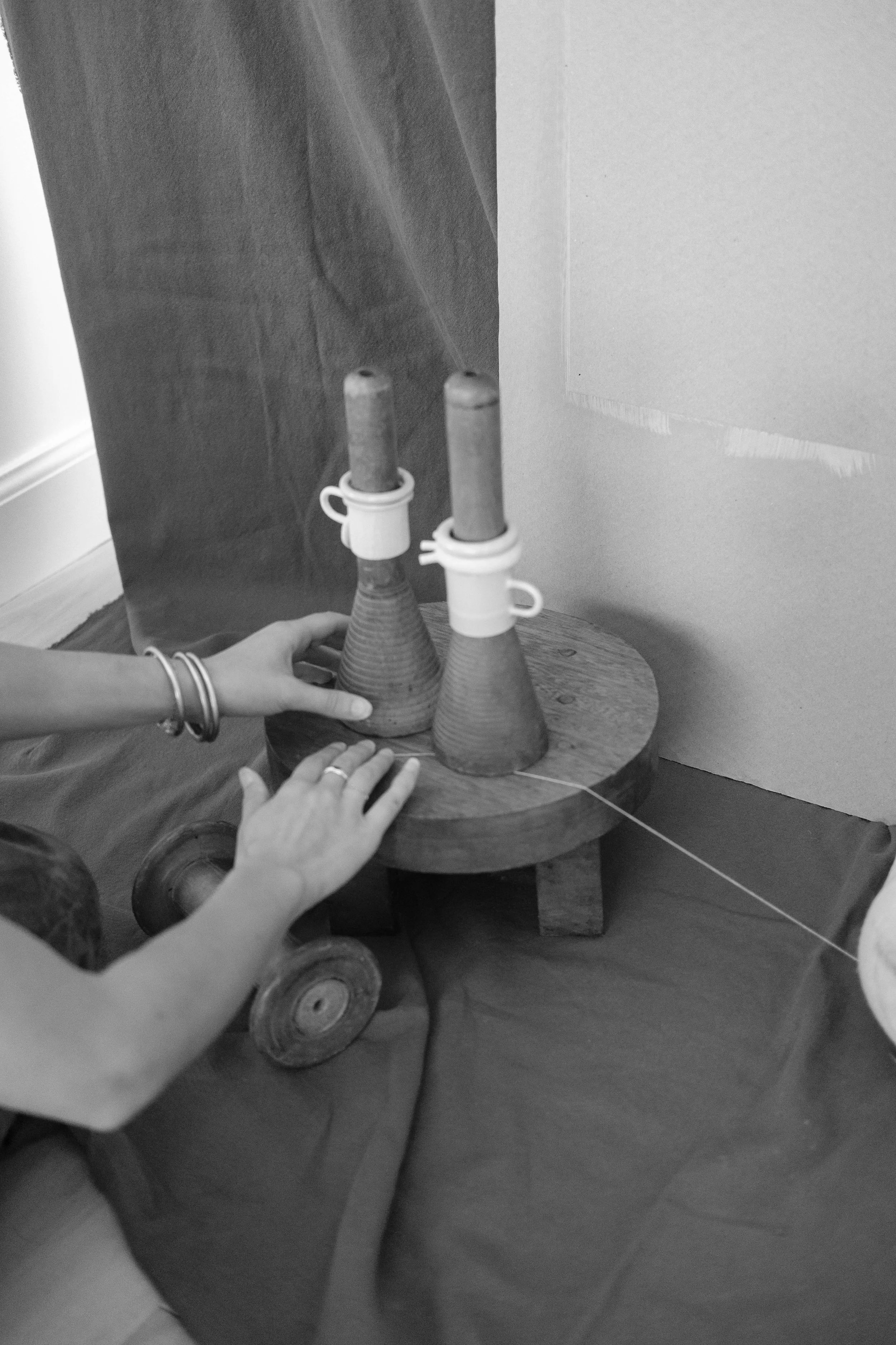 Projet artisanal upcycling objets vintage Lille