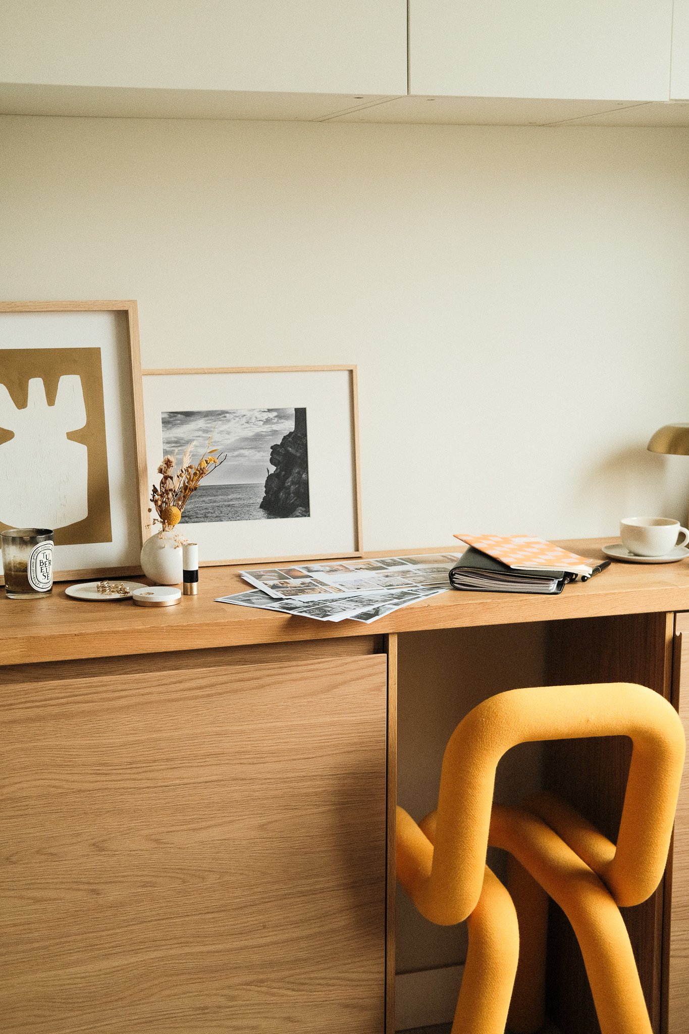 Coulisses création revue photographie d'atelier