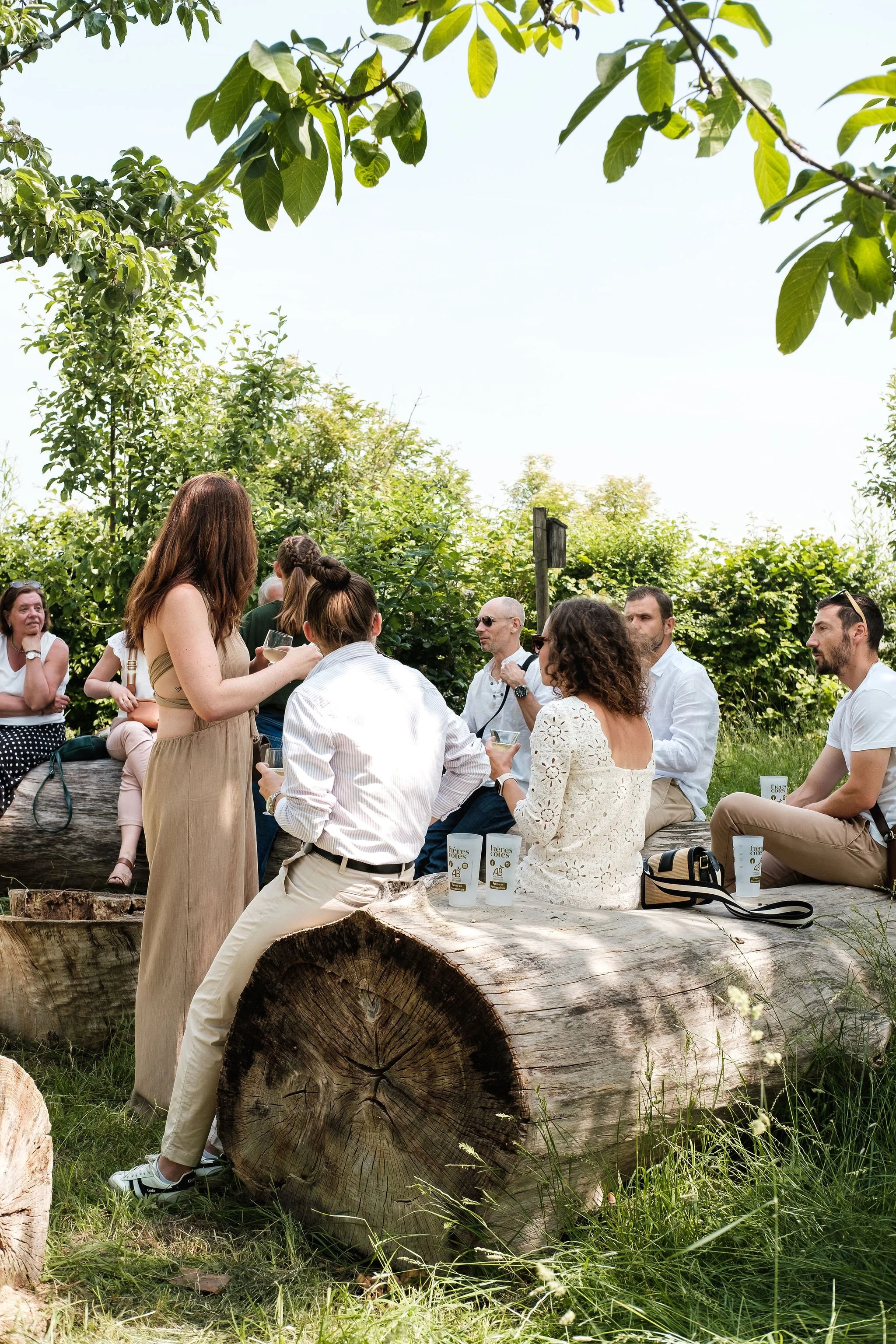Les invités du lancement de marque