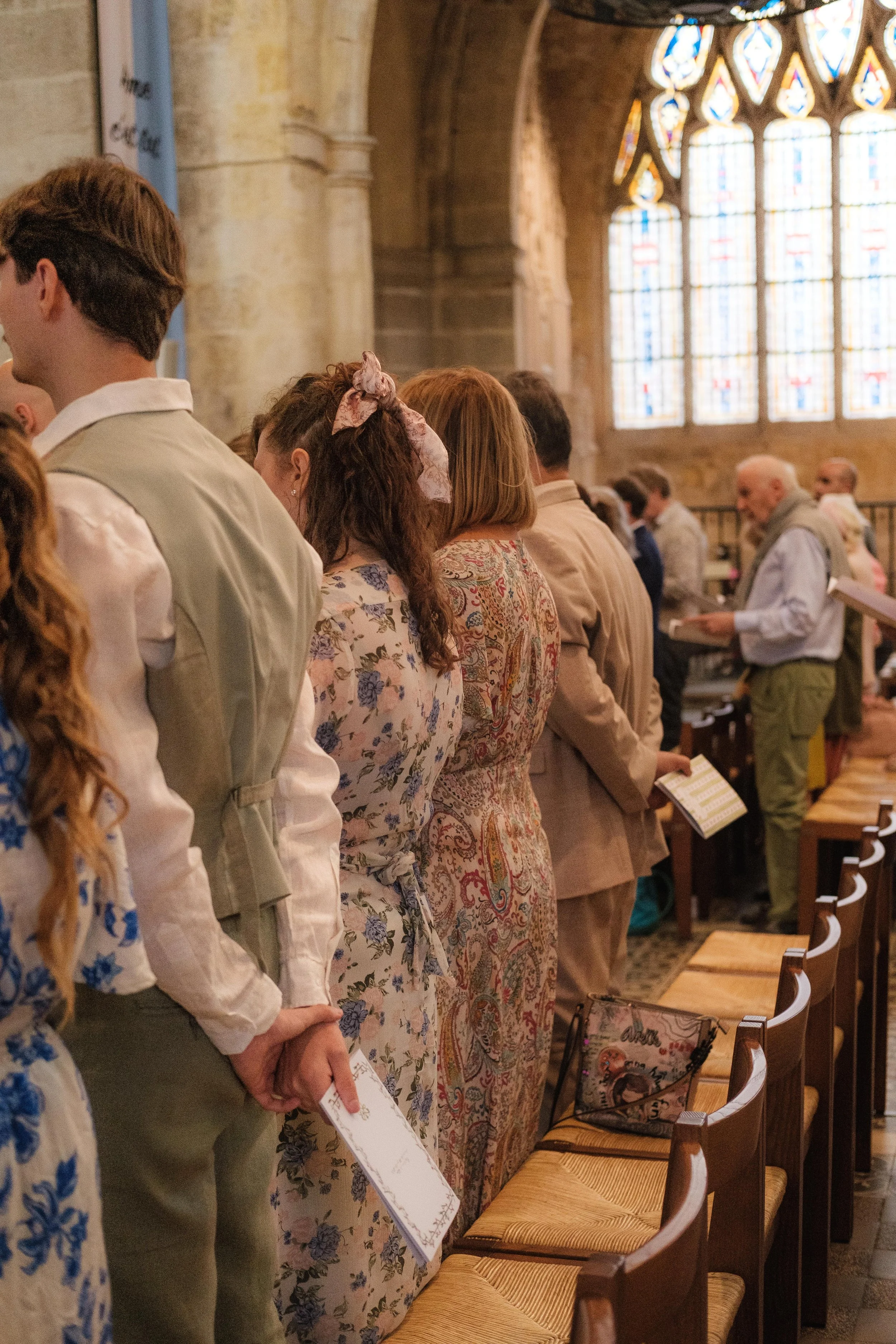 les invités à la basilique d'Alençon 
