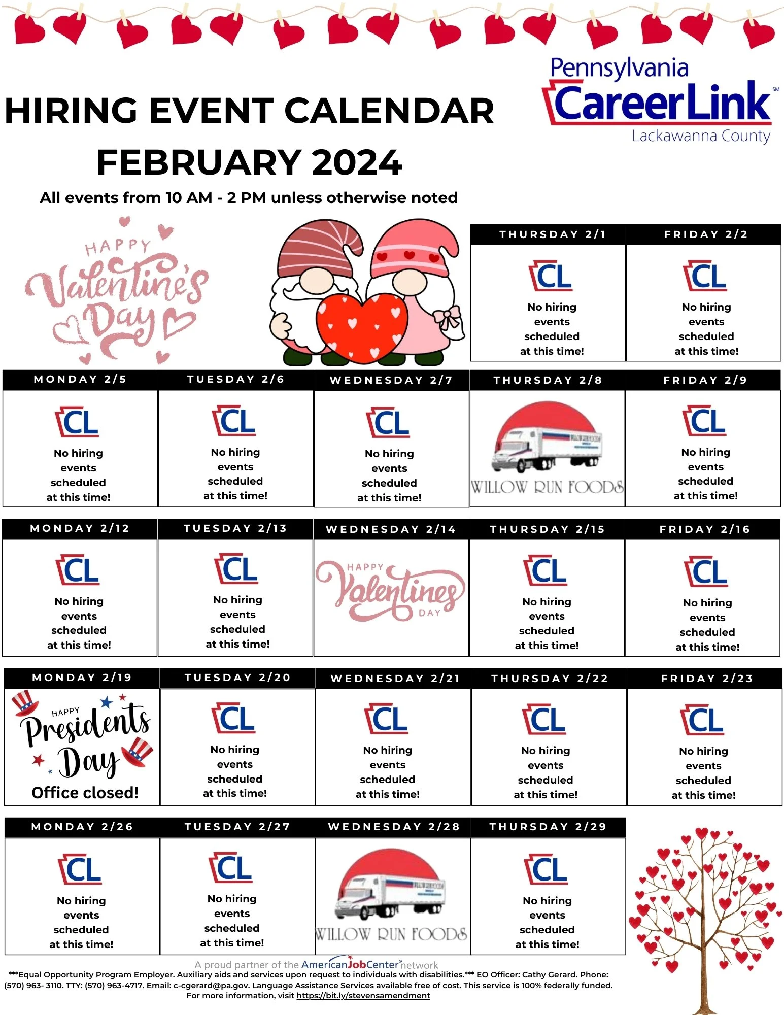 Recruitment Events Calendar PA CareerLink® Lackawanna County