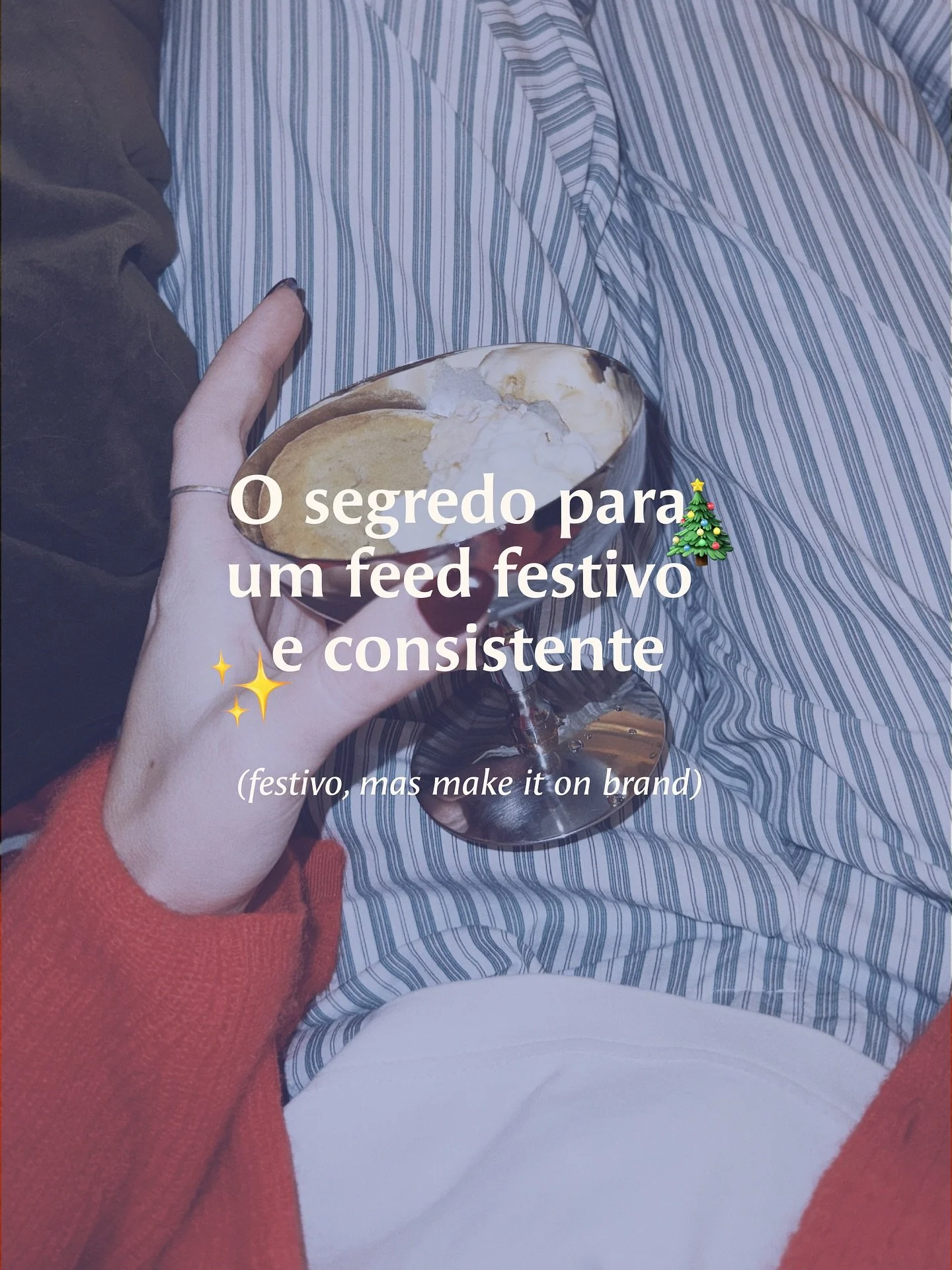 O segredo para um feed consistente, on brand e festivo? 🎄

Definitivamente n&atilde;o &eacute; usar verde e vermelho em tudo&hellip; &Eacute; sim saberes como adaptar o teu estilo &agrave; &eacute;poca sem perderes a identidade que te caracteriza.

