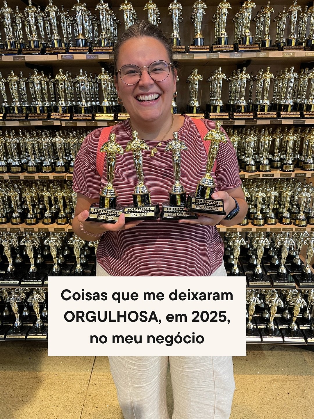 &Agrave;s vezes estamos t&atilde;o focadas no pr&oacute;ximo objetivo, no pr&oacute;ximo post, no pr&oacute;ximo projeto&hellip; que nos esquecemos de parar e olhar para tr&aacute;s 🥹&nbsp;

Este post &eacute; isso mesmo: uma pausa para reconhecer a