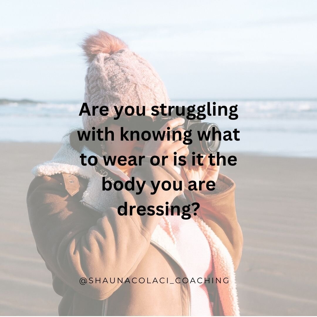 True change comes from addressing external and internal factors... 💪

Changing up your wardrobe and knowing your colours is great, but if you do not address why you have been living in black/ living in 3 outfits only/ buying clothes you never wear f