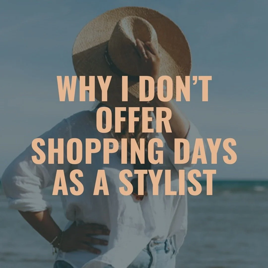 I don&rsquo;t offer shopping days 👀

I know.
People are shocked 😂

But honestly? Most women do not need another shopping trip.

They need:
✨ more clarity
✨ more confidence
✨ and less &ldquo;fantasy self&rdquo; shopping

Because buying beautiful clo