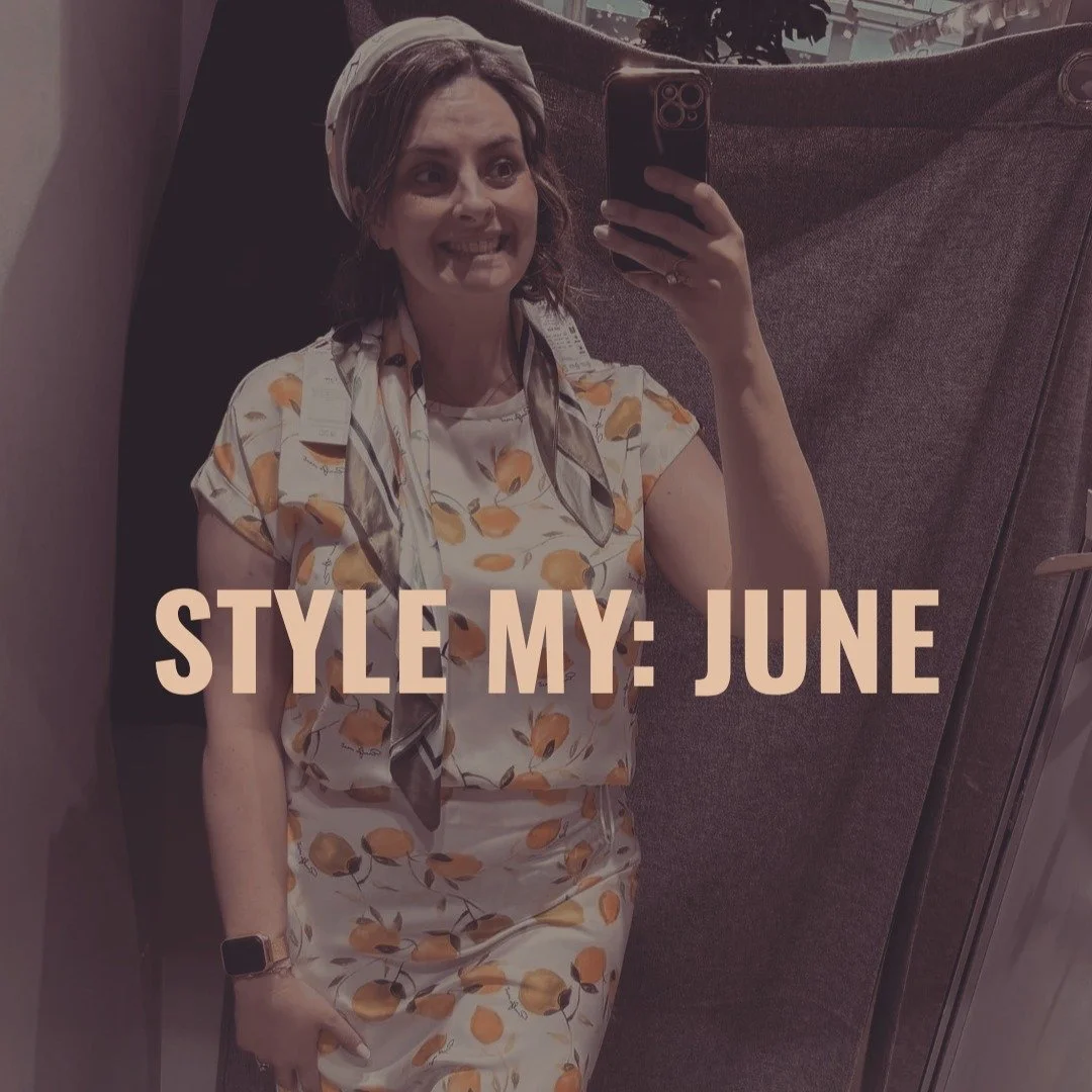 STYLE MY: JUNE ☀️🍋

Apparently we're almost halfway through 2026 already...

This month's word is EXPAND.

Not your wardrobe.
Not your to-do list.
Not your feet in the heat. 😅

But your thinking.

Your confidence.

Your willingness to be seen.

Ins