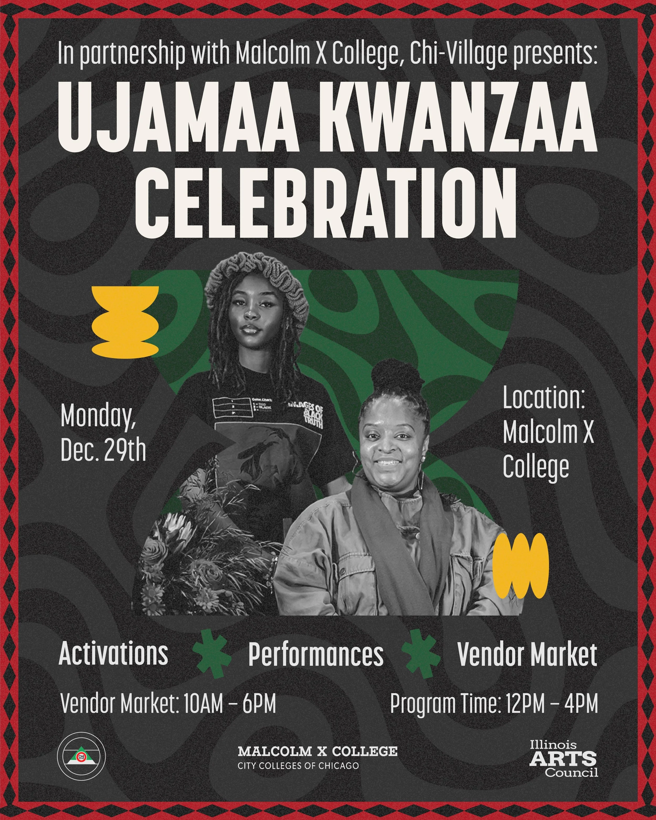 ChiBrations Open Mic - UJAMMA KWANZAA CELEBRATION