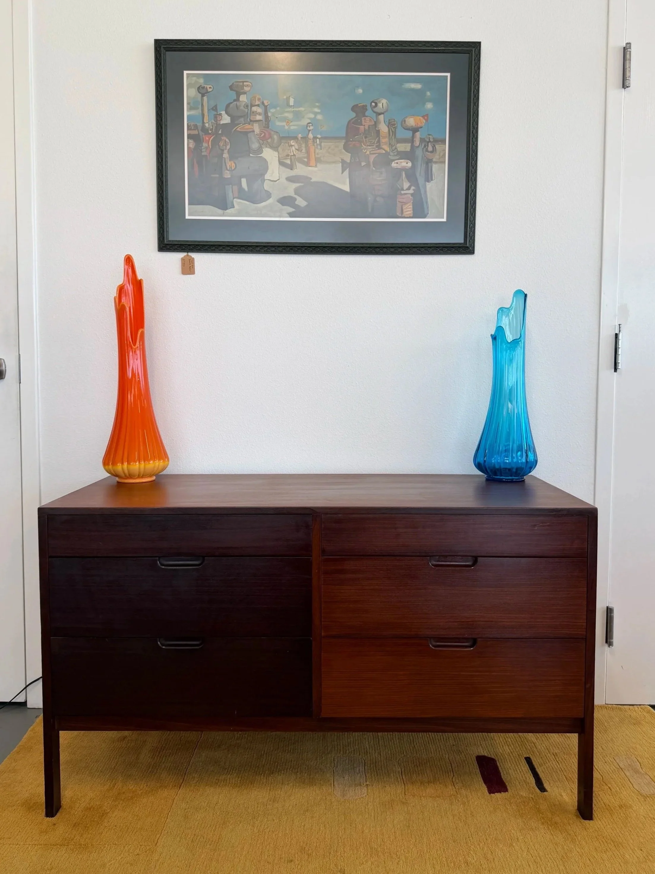 Mid-century 6 drawer dresser