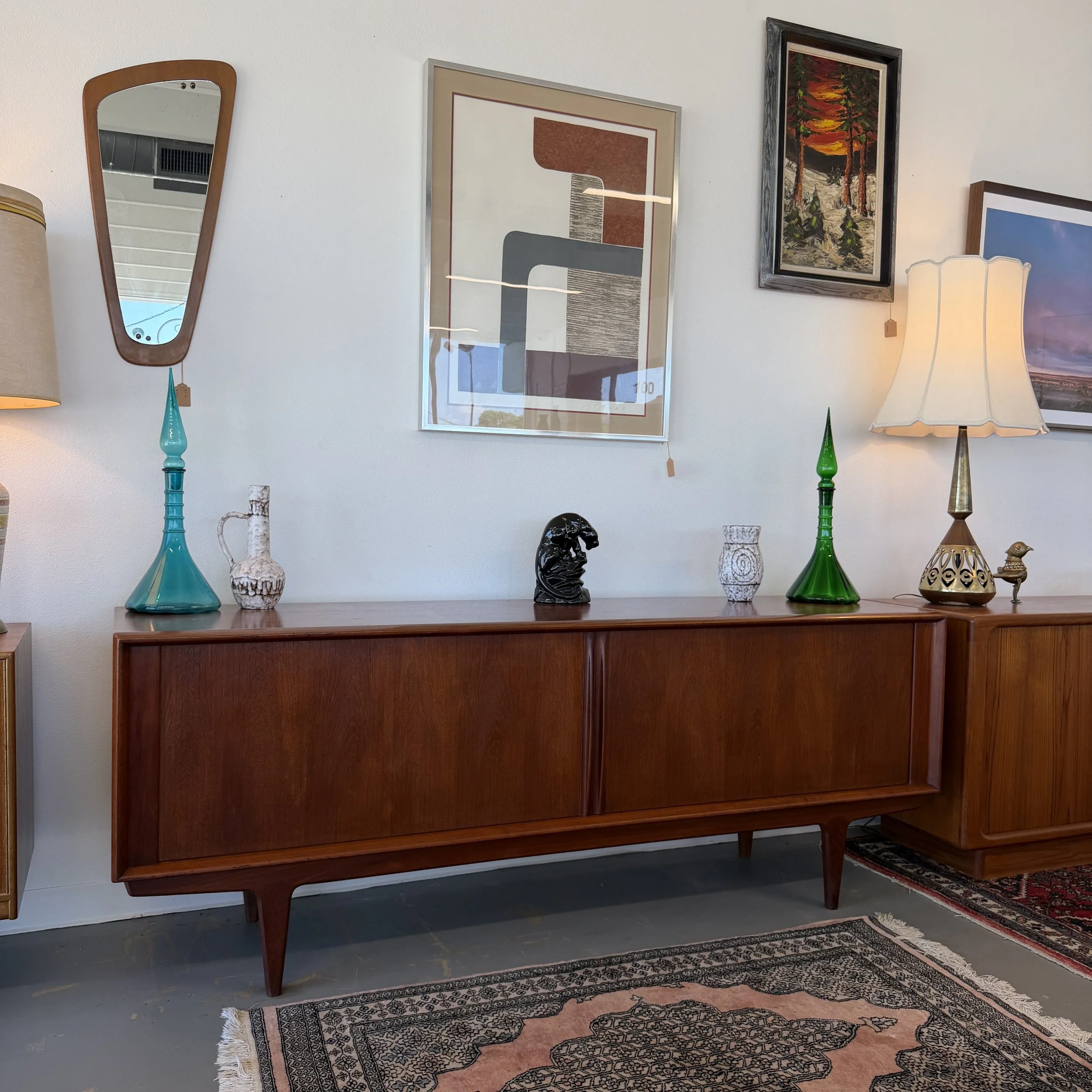 Tambour door sideboard