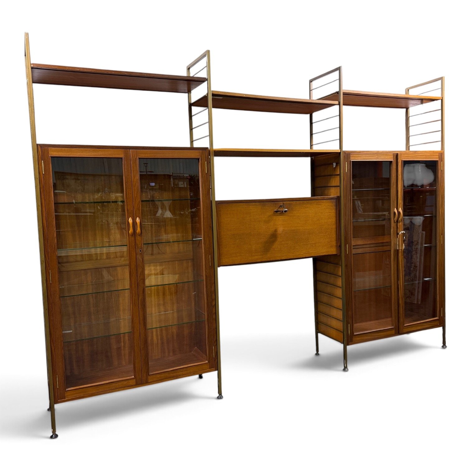 Ladderax 3 bay wall unit